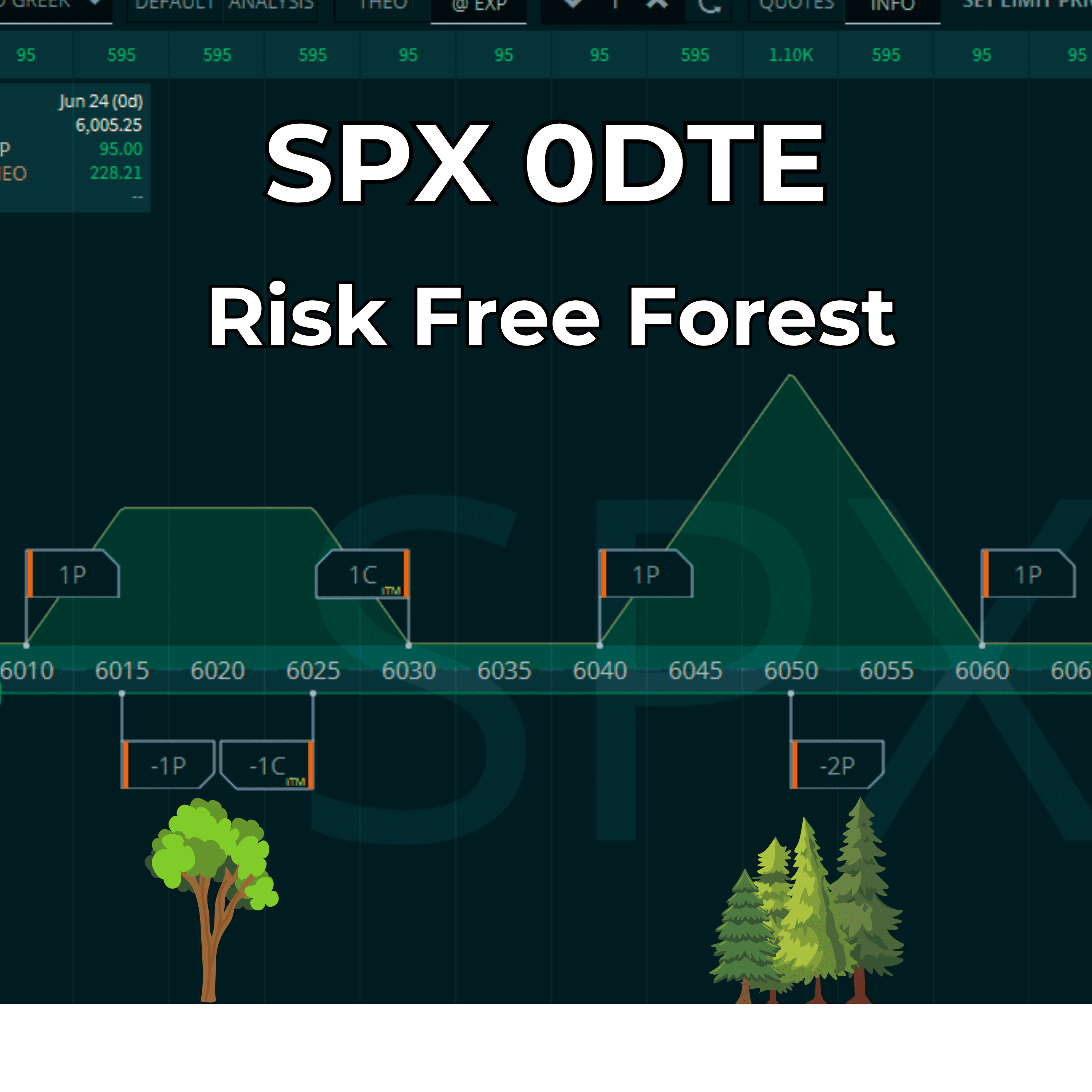 157: SPX 0DTE Risk Free Profit Forest Walkthrough