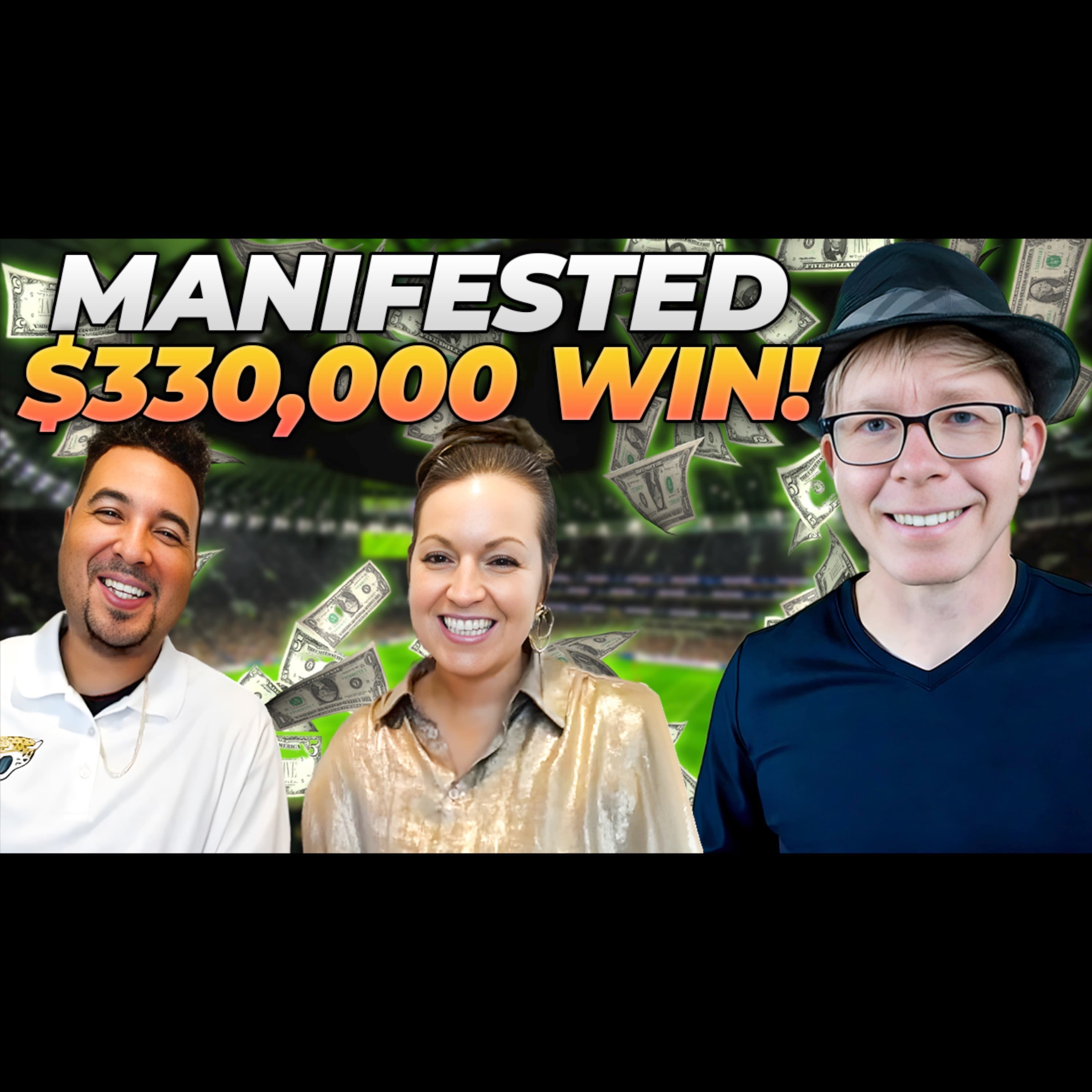 We Manifested $330,000 DraftKings Win! | Rhea & Brandon Interview
