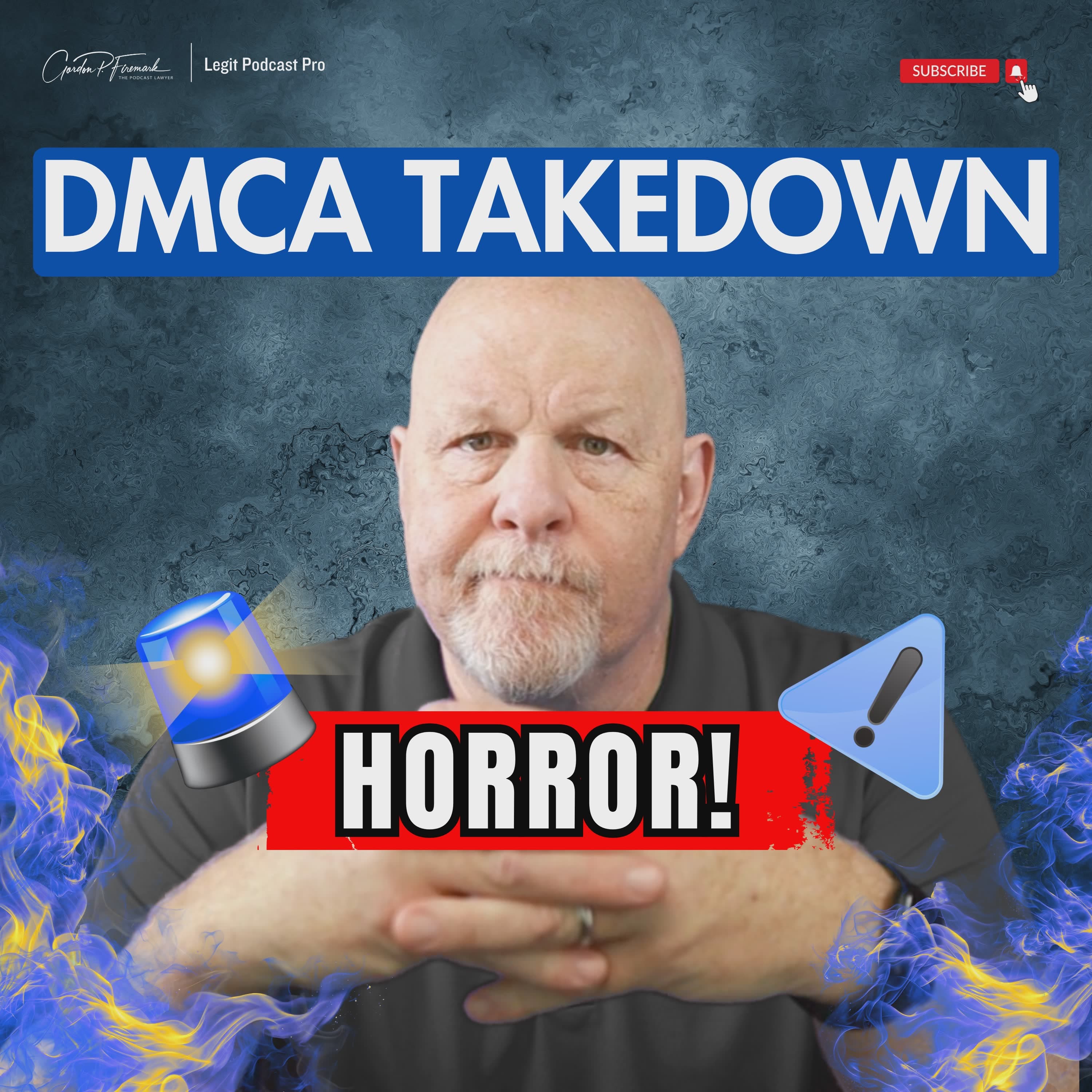 Got a takedown notice? Don’t panic — do this instead.