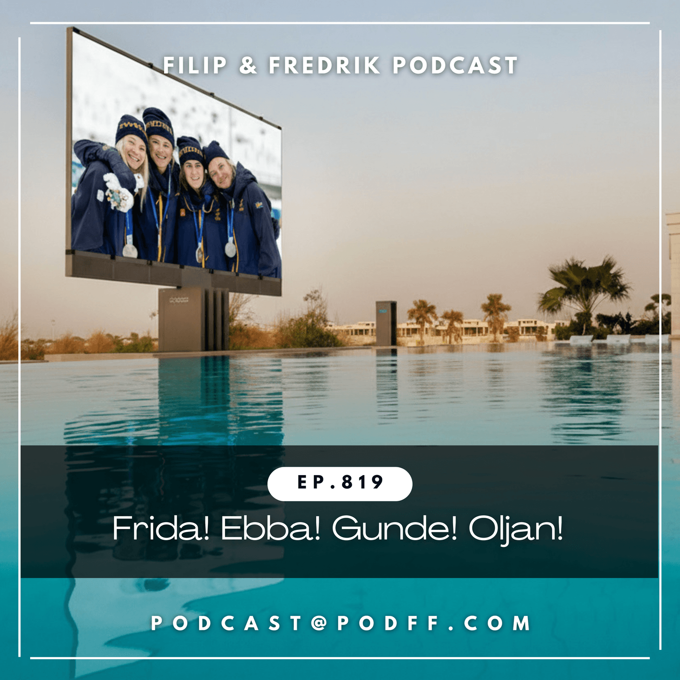 819. Frida! Ebba! Gunde! Oljan!