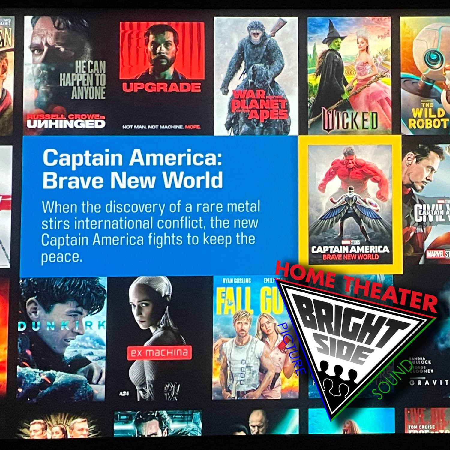 Home Theater Experience: Captain America Brave New World