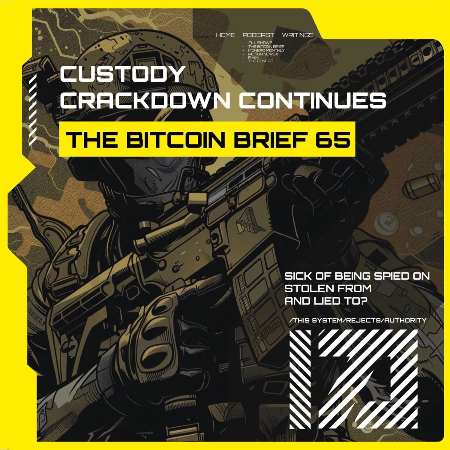 Custody Crackdown Continues | THE BITCOIN BRIEF 65