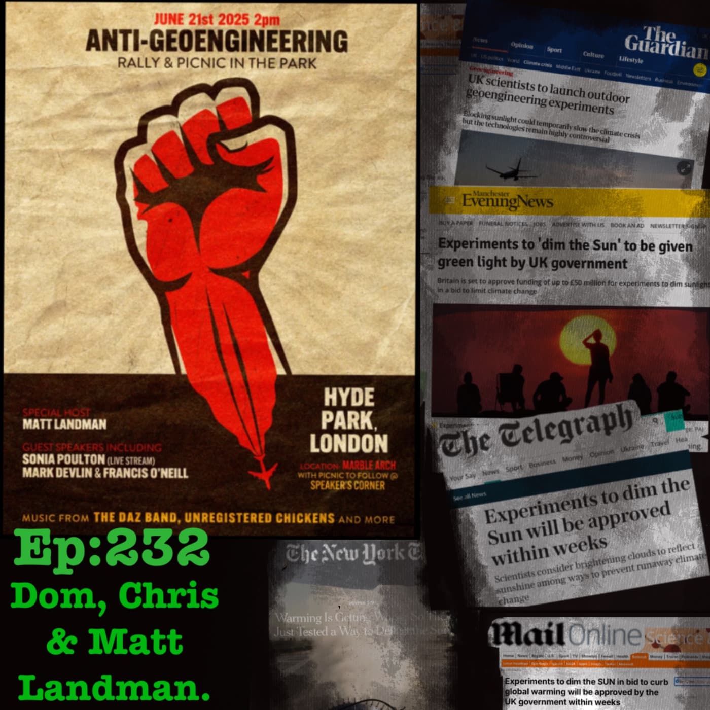 Episode 221: [SF232] Matt Landman (www.stopgeoengineeringlondon.co.uk)