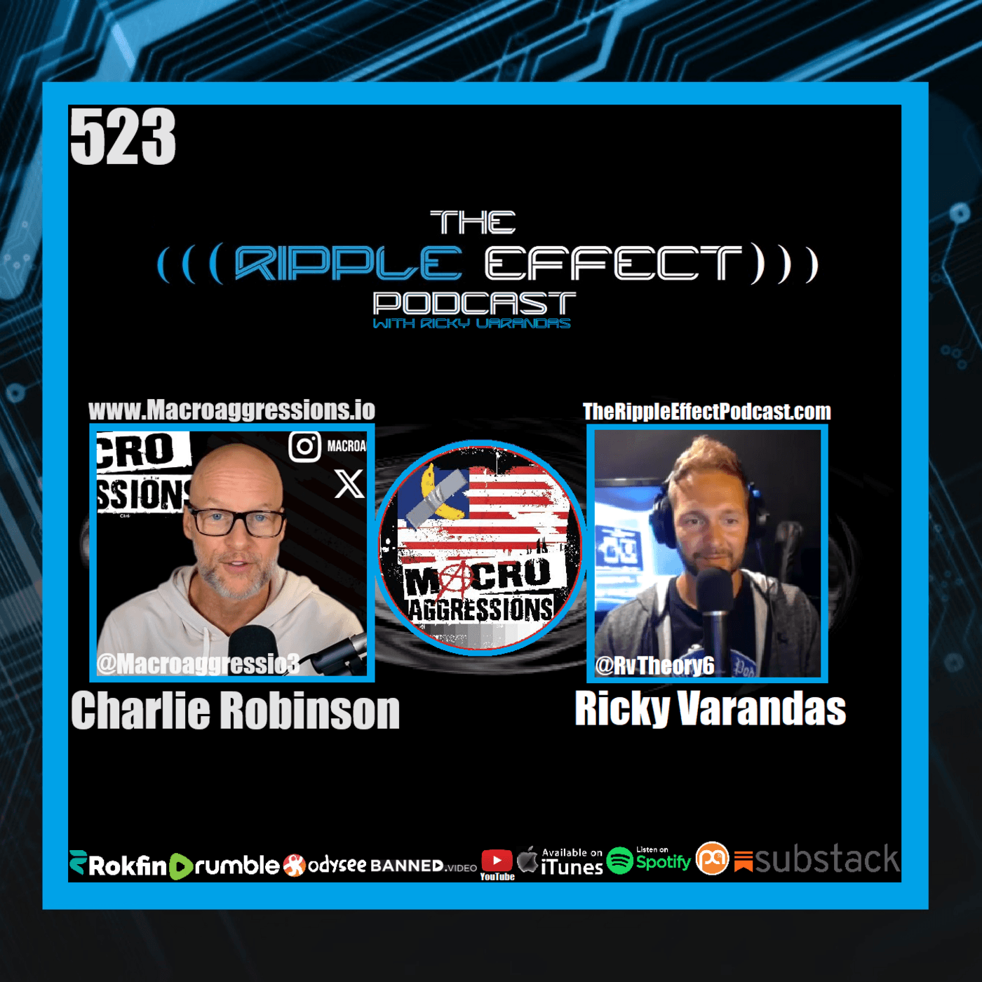 Episode 523: The Ripple Effect Podcast (Charlie Robinson | Examining The State of The World)