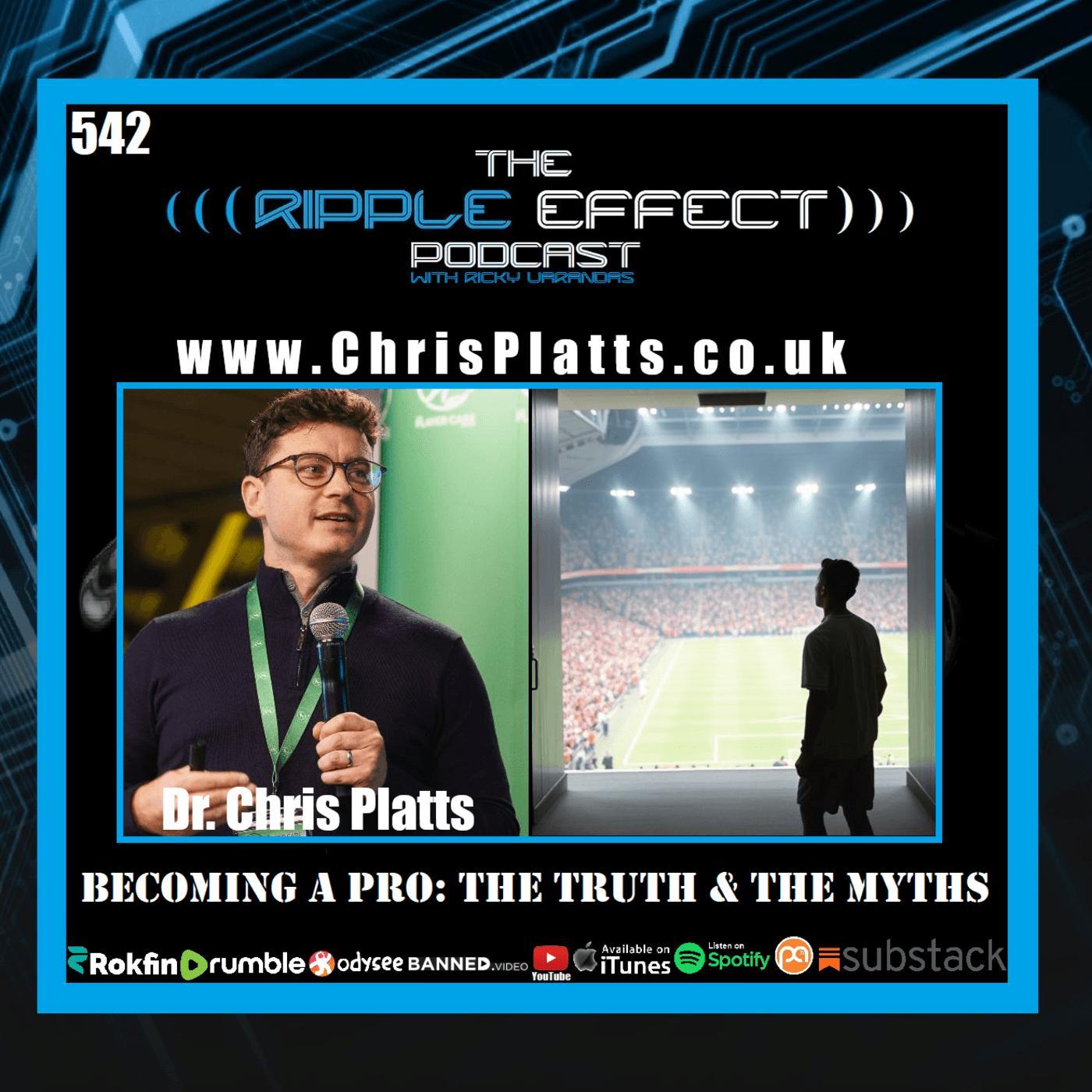 Episode 542: The Ripple Effect Podcast (Dr. Chris Platts | Becoming A Pro: The Truth & The Myths)