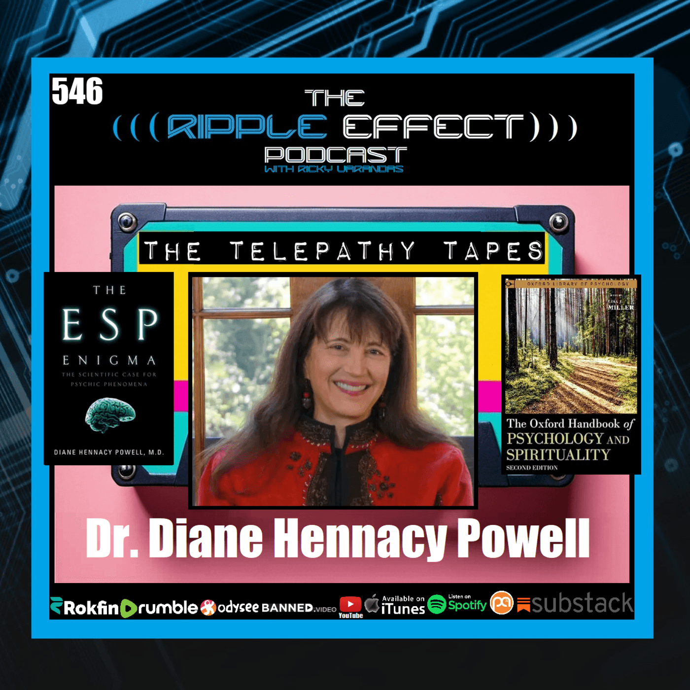 Episode 546: The Ripple Effect Podcast (Dr. Diane Hennacy Powell | The Telepathy Tapes)