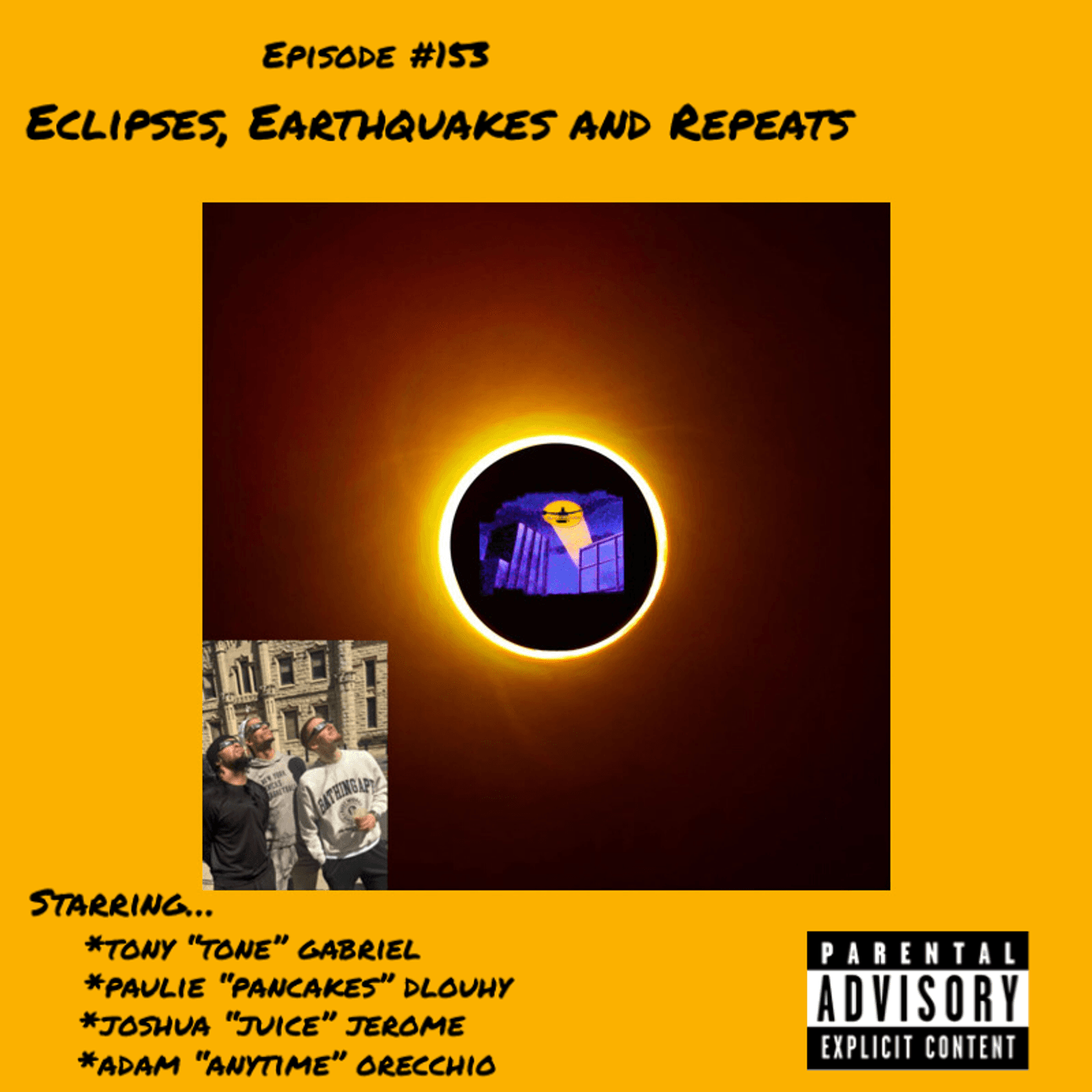 153: Eclipses, Earthquakes and Repeats