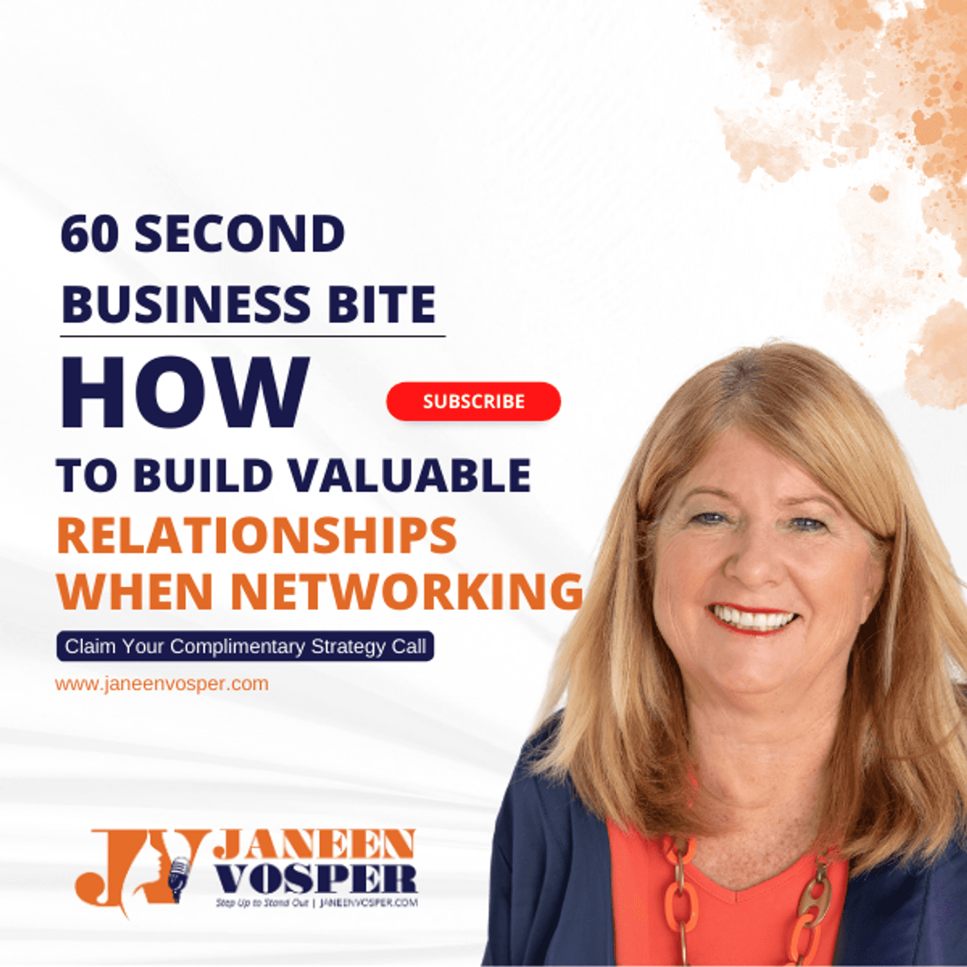S2 Ep66: How to Build Valuable Relationships when Networking - A 60 Second Business Bite