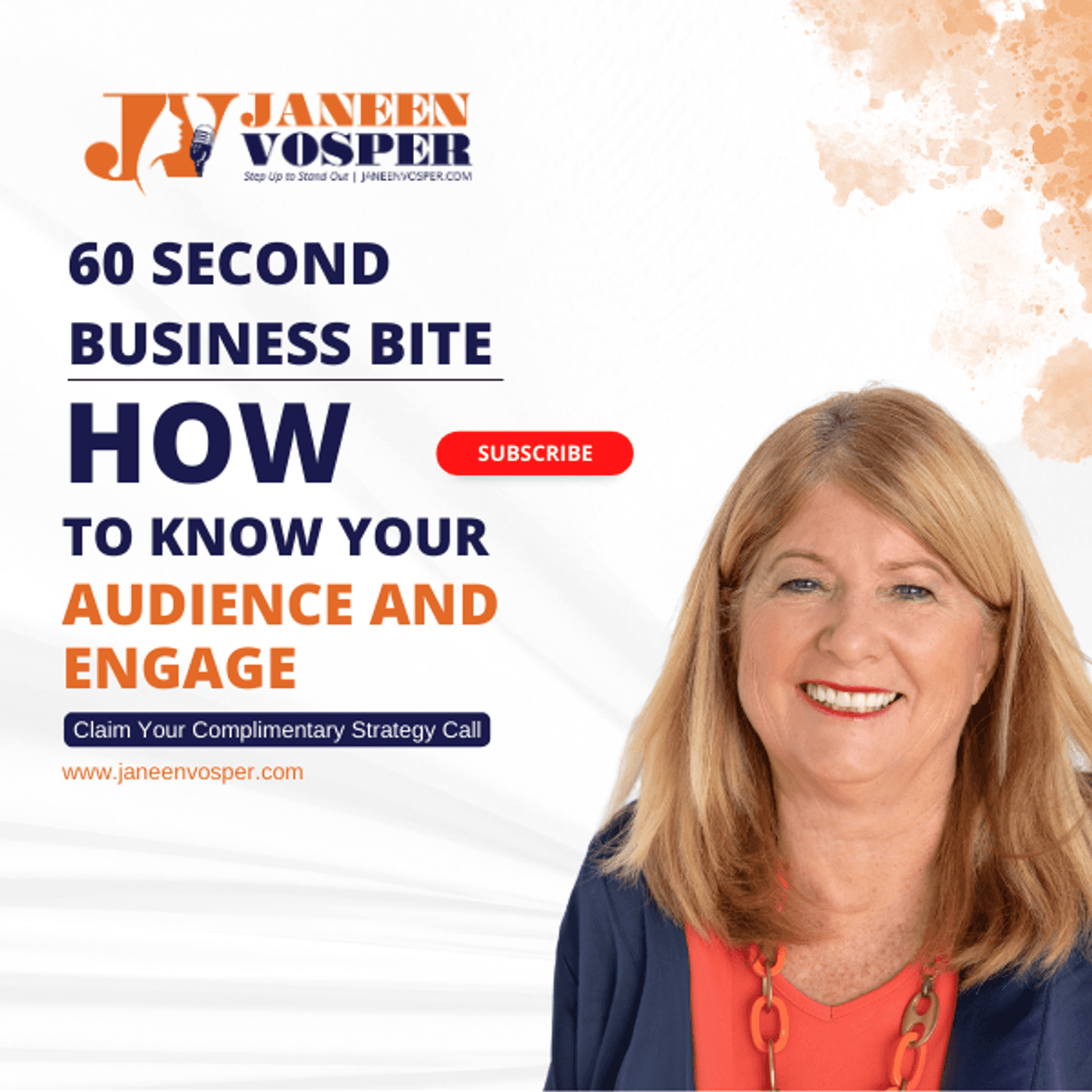 S2 Ep72: How to Know Your Audience and Engage - A 60 Second Business Bite