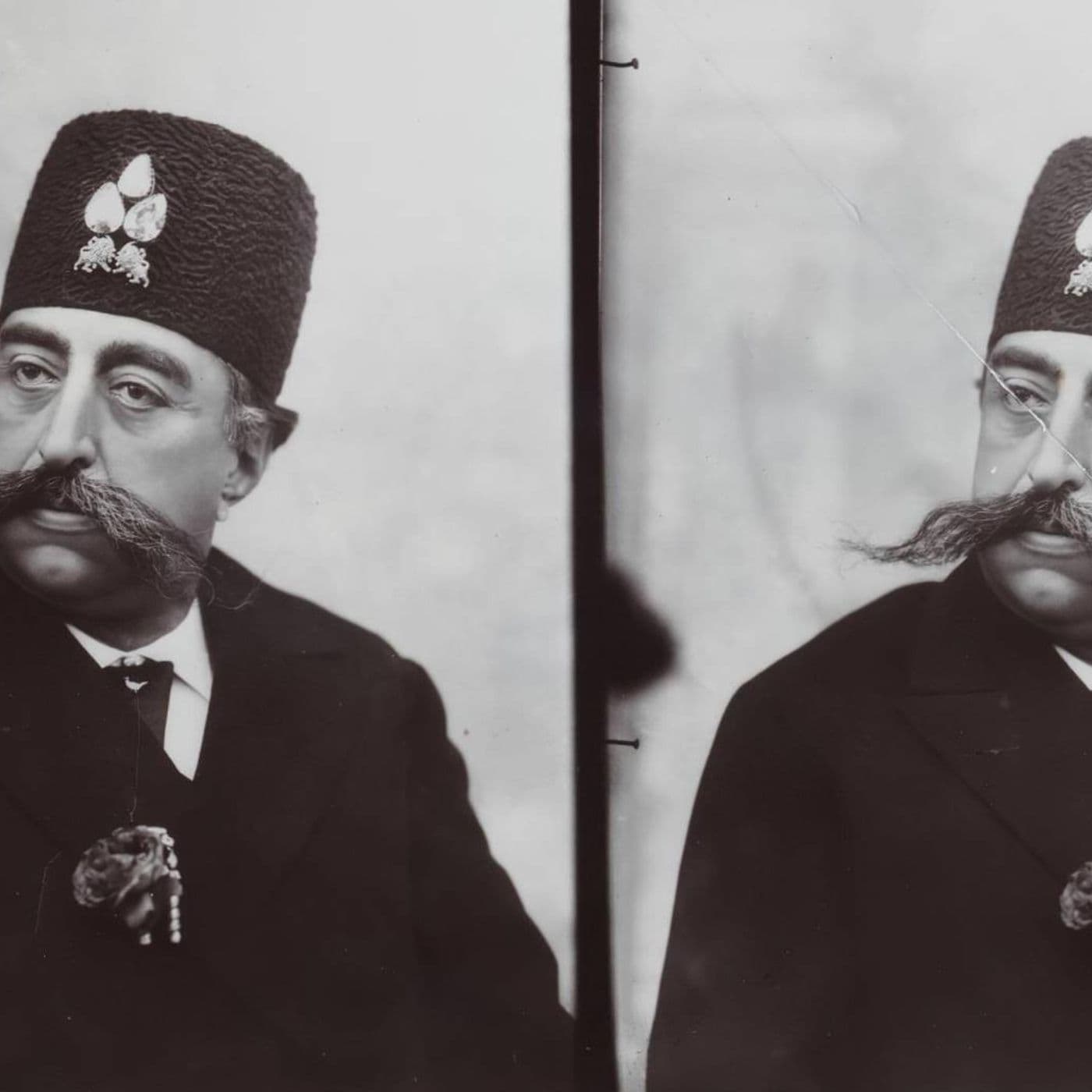 What happened to the politician’s moustache?