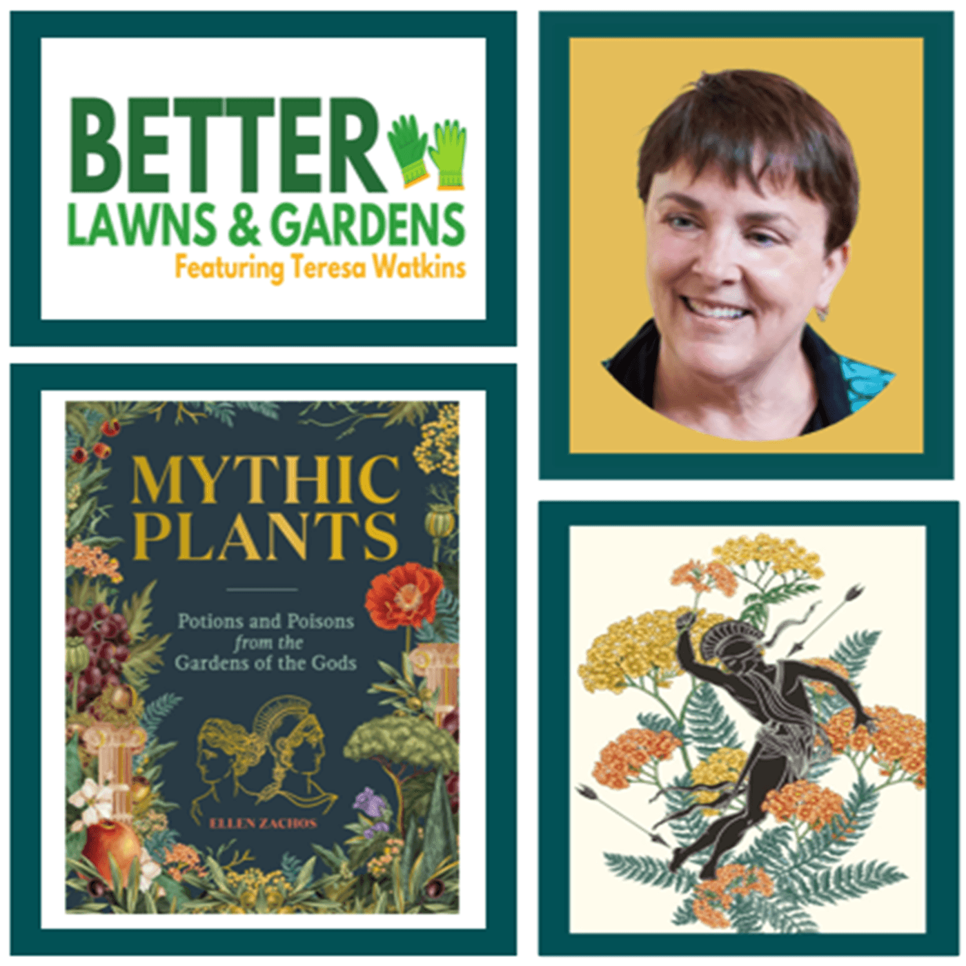 S2 Ep372: Better Lawns and Gardens - Hour 2 Mythic Plants with Ellen Zachos July 19, 2025