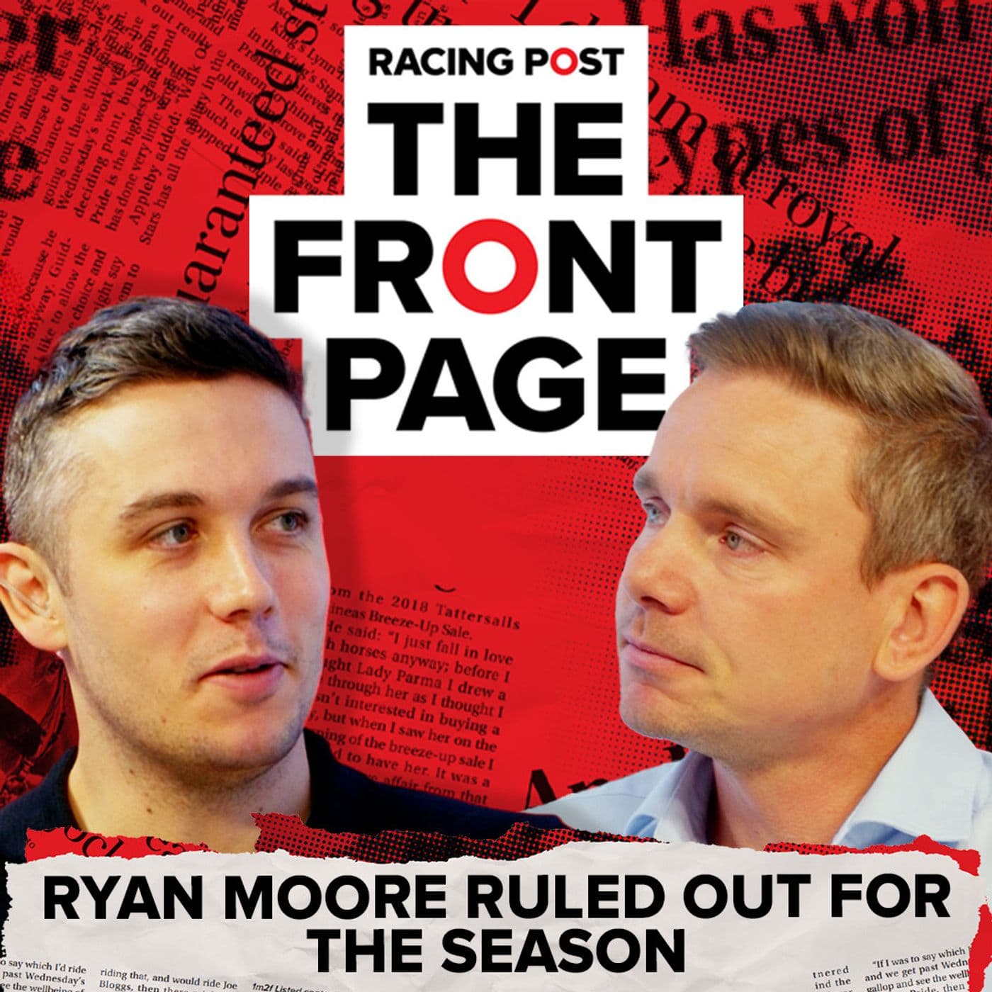308: Ryan Moore ruled out for the season | The Front Page | Horse Racing News