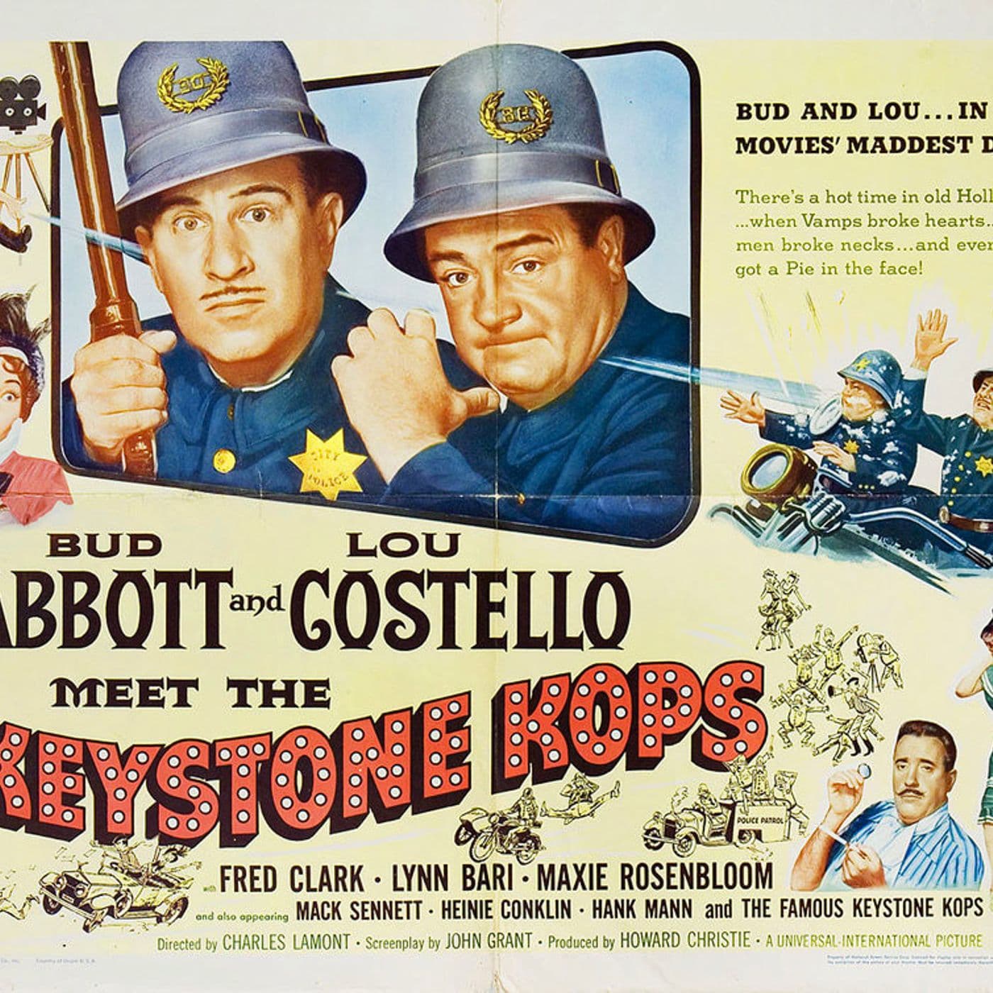 35: ABBOTT AND COSTELLO MEET THE PODCAST Episode #35:  ABBOTT AND COSTELLO MEET THE KEYSTONE KOPS (1955)
