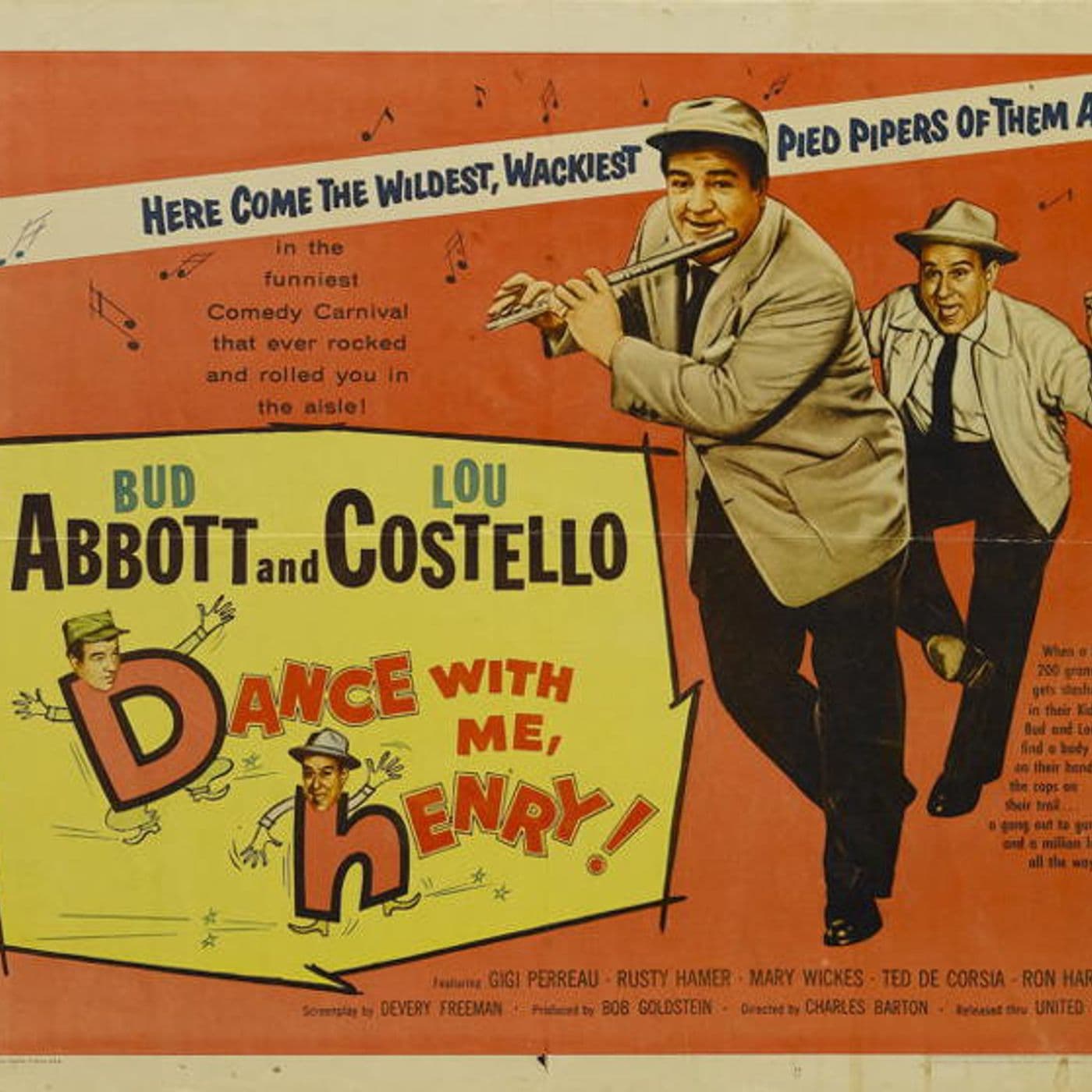 38: ABBOTT AND COSTELLO MEET THE PODCAST Episode #37:  DANCE WITH ME, HENRY (1956)