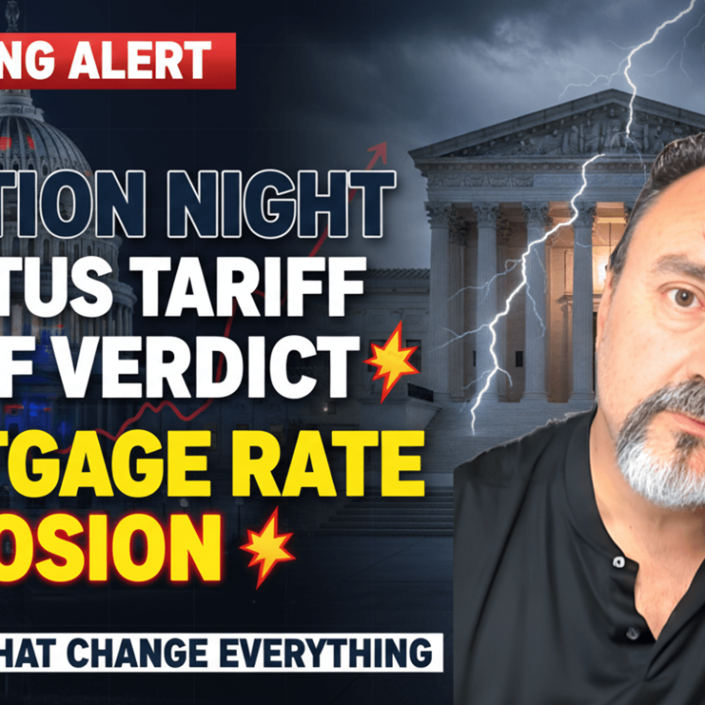 S2025 Ep135: BREAKING: Election Night and Tariffs Verdict = Mortgage Rate EXPLOSION?