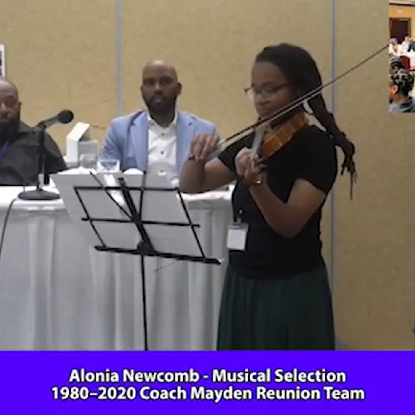 451: Alonia Newcomb Musical Selection @ Coach Mayden Team Reunion