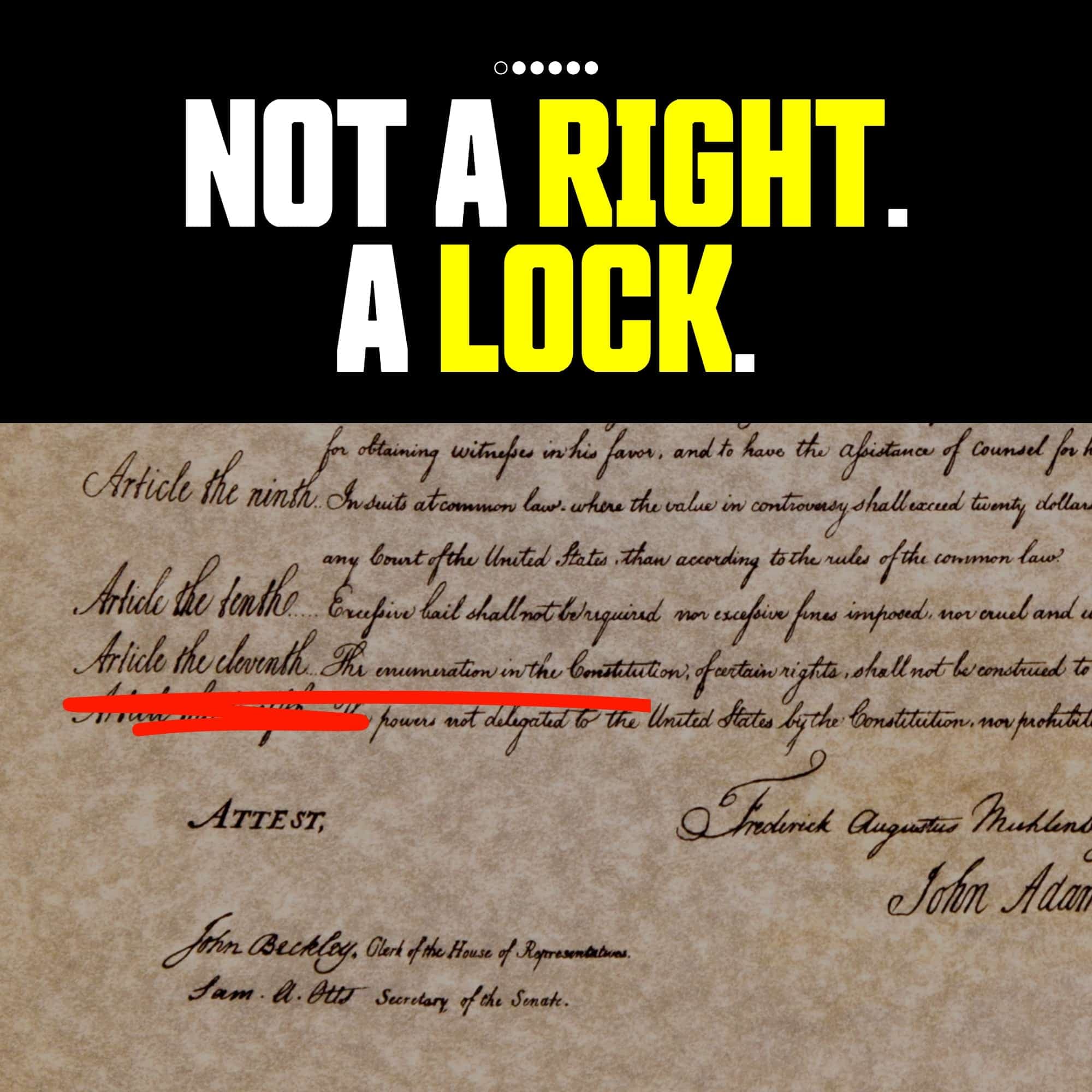 The 9th Amendment Wasn’t an Afterthought. It Was a Firewall