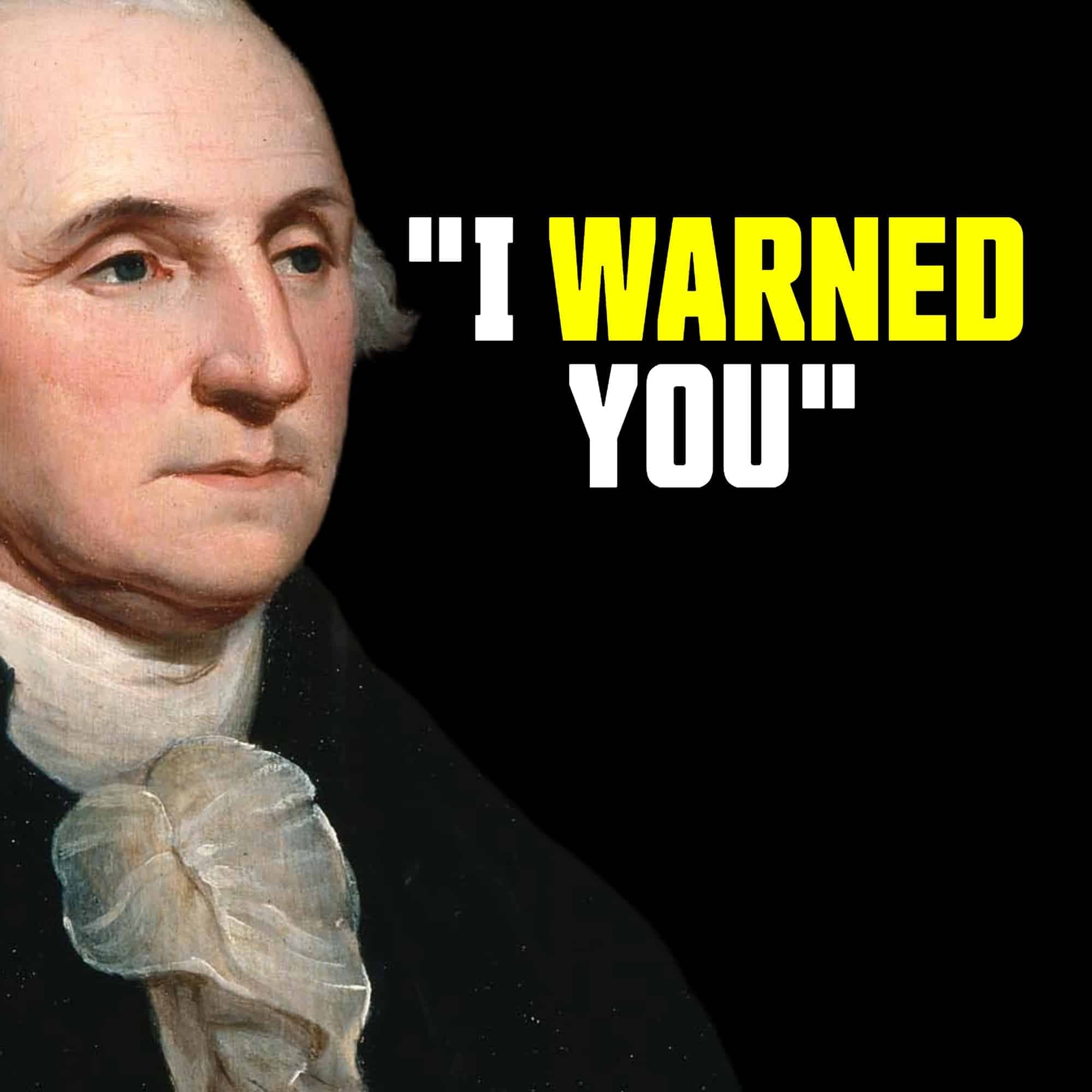 This Isn’t a Political Contest. It’s the Tyranny Washington Predicted