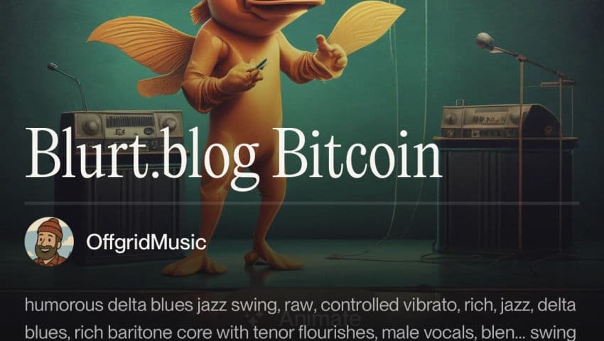 Blurt.media Blues Radio - Blurt.blog Bitcoin