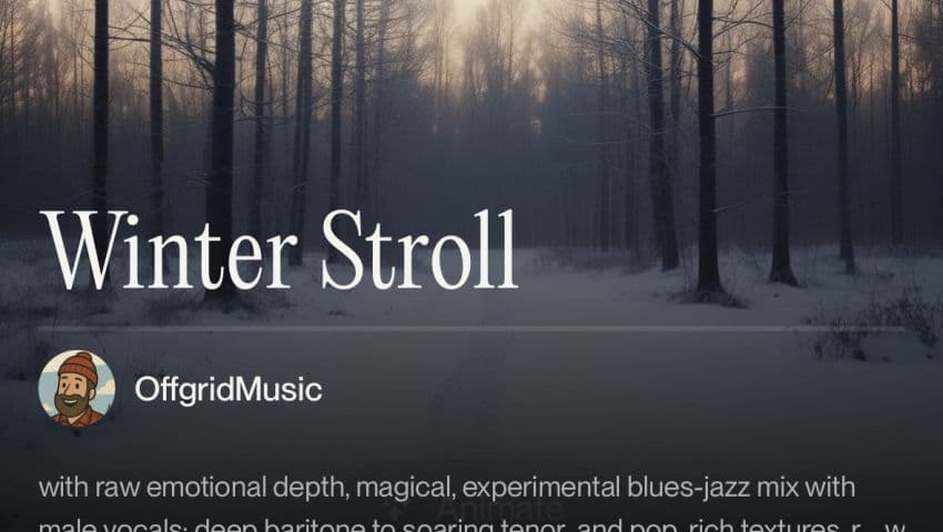 Blurt.Media Blues Radio : Winter Stroll