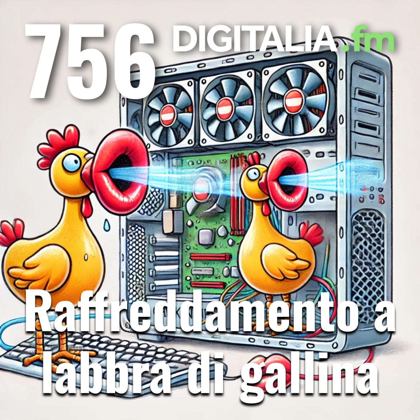 Digitalia #756 - Raffreddamento a labbra di gallina