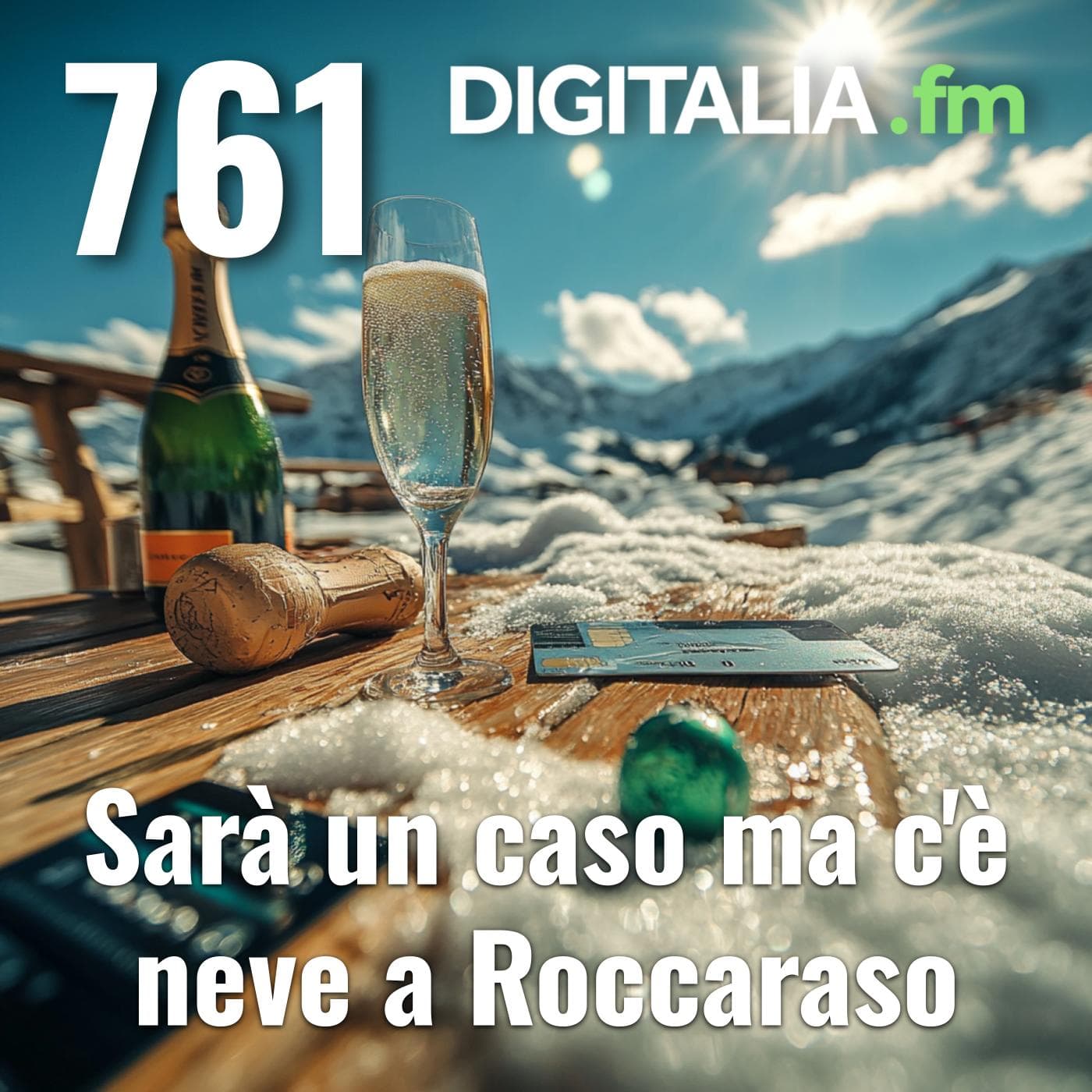 Digitalia #761 - Sarà un caso ma c'è neve a Roccaraso
