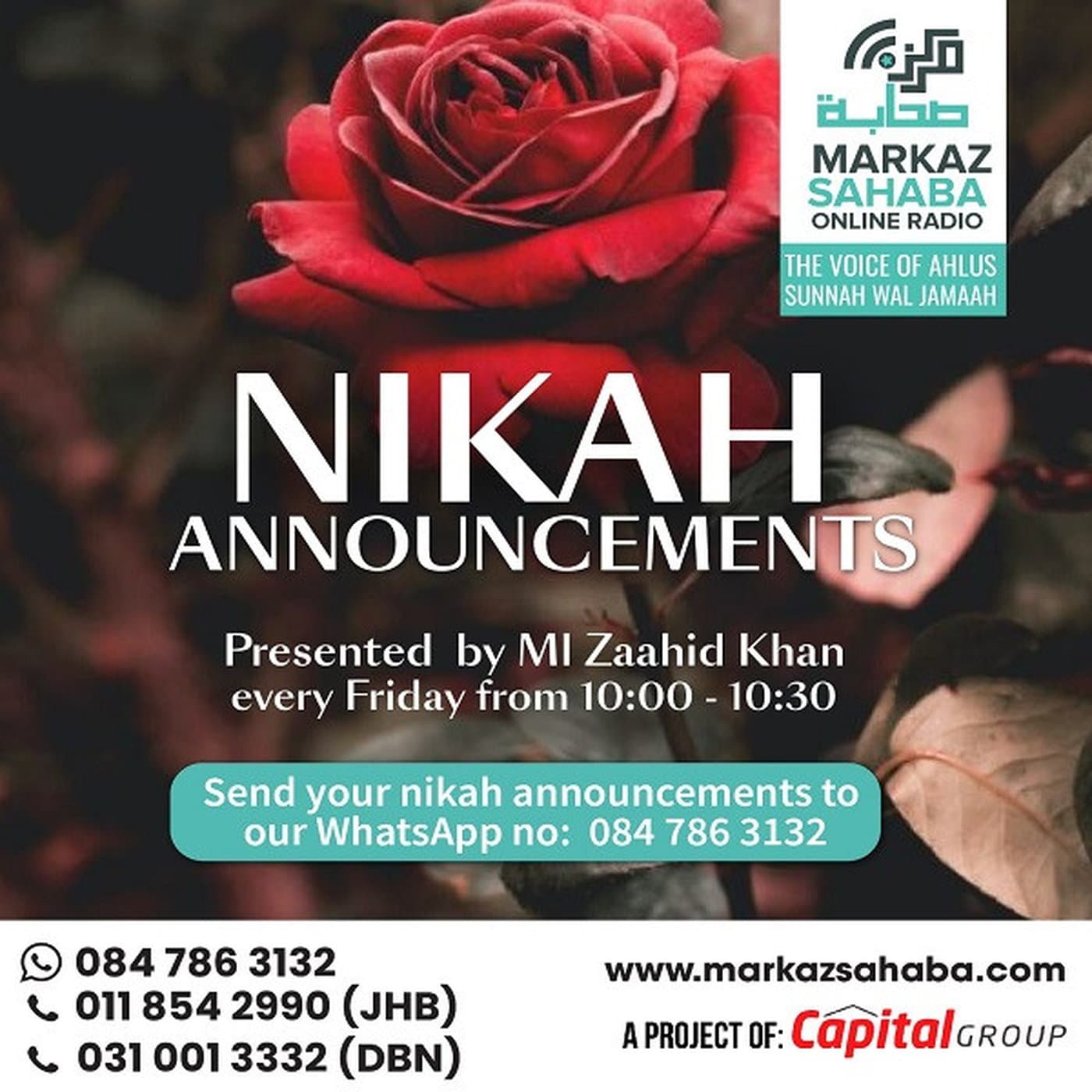 27 Dec 24 - The Nikah announcements