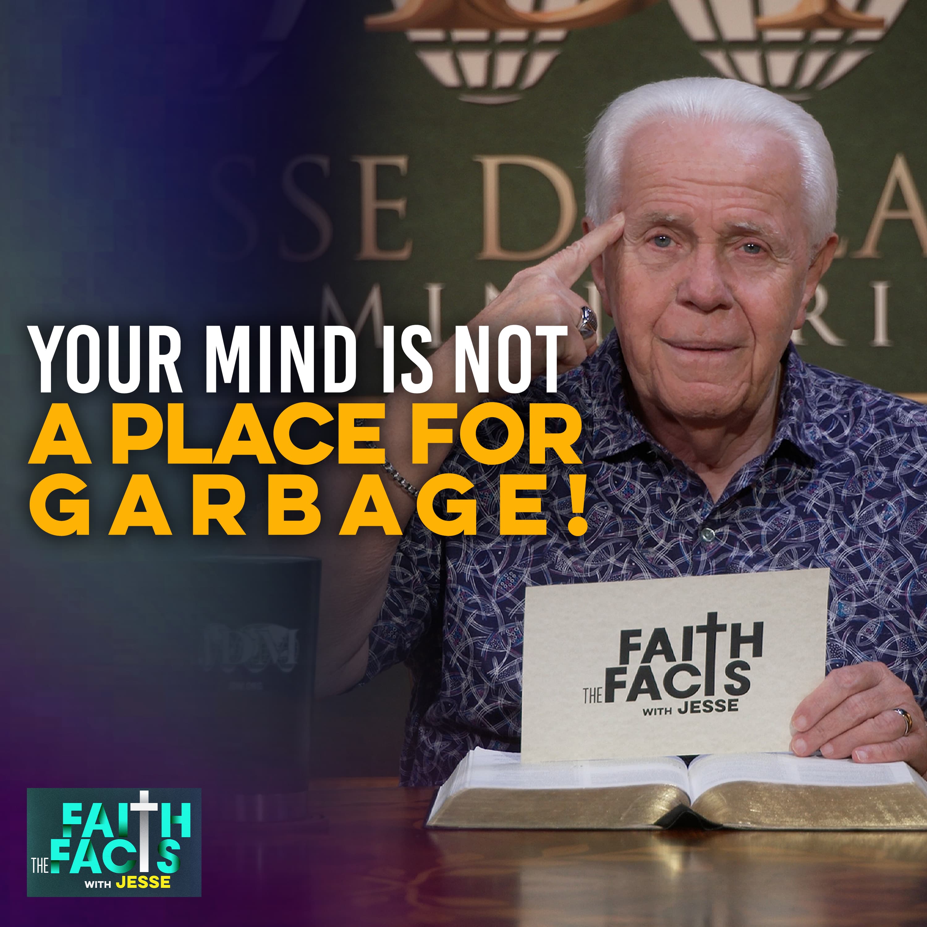 
                    Your Mind Is Not A Place For Garbage!
                