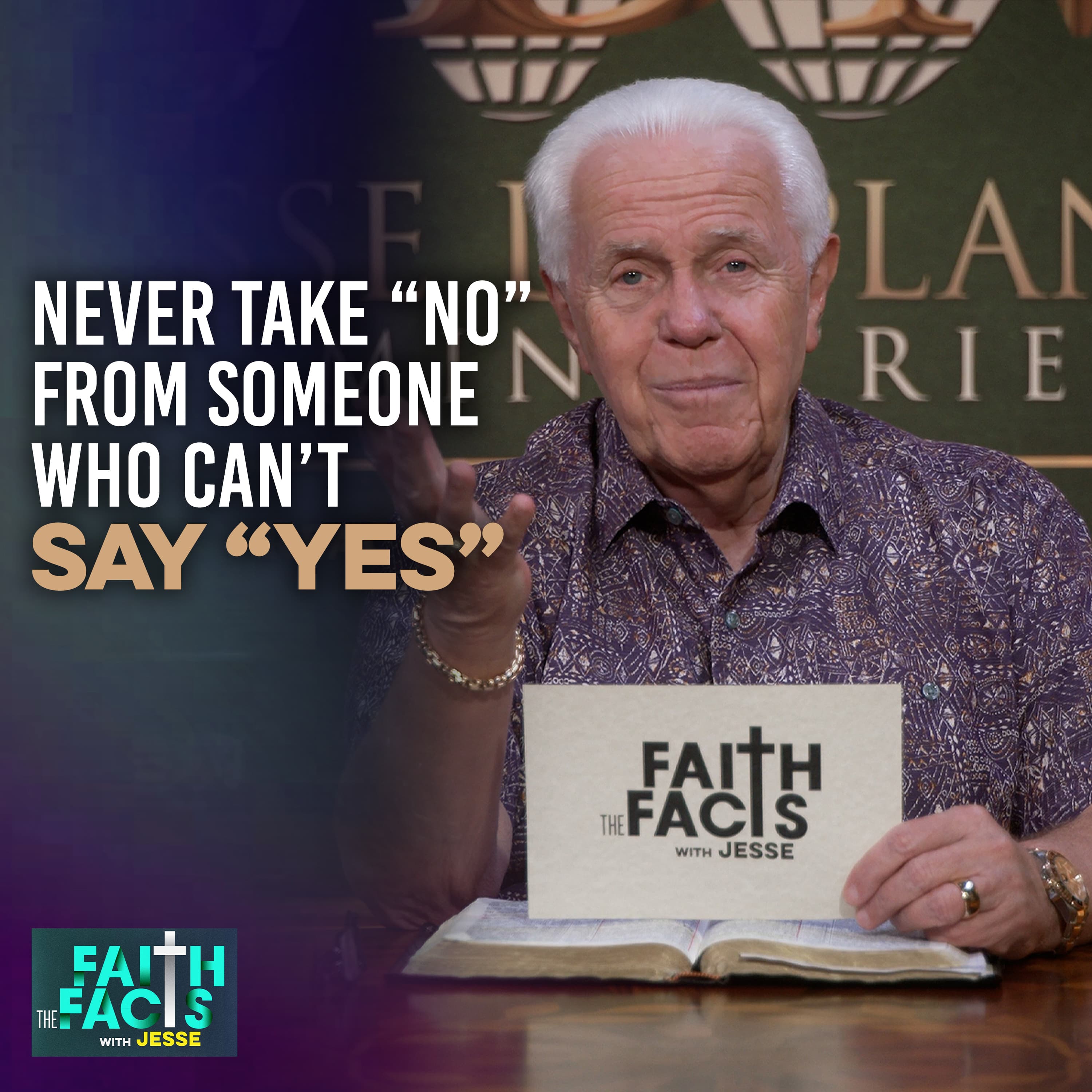 
                    Never Take “No” From Someone Who Can’t Say “Yes”
                