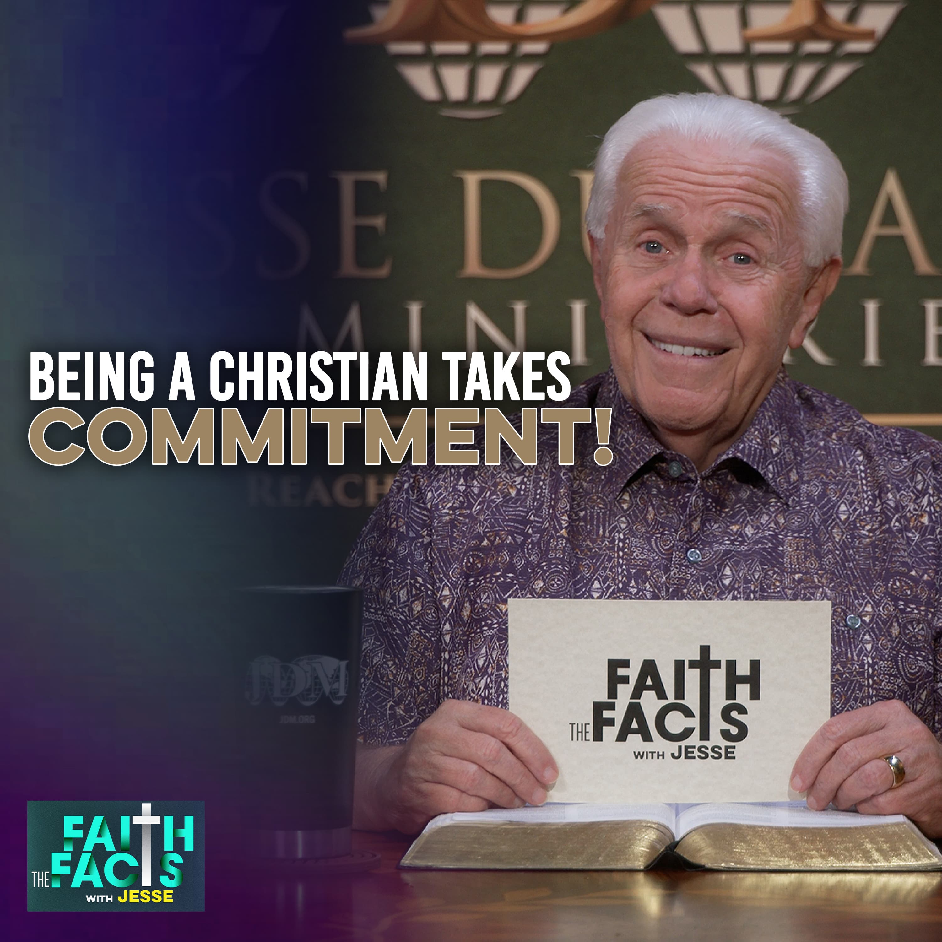 
                    Being A Christian Takes Commitment!
                