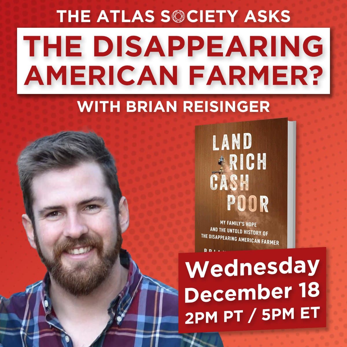 
                    The Disappearing American Farmer? with Brian Reisinger
                