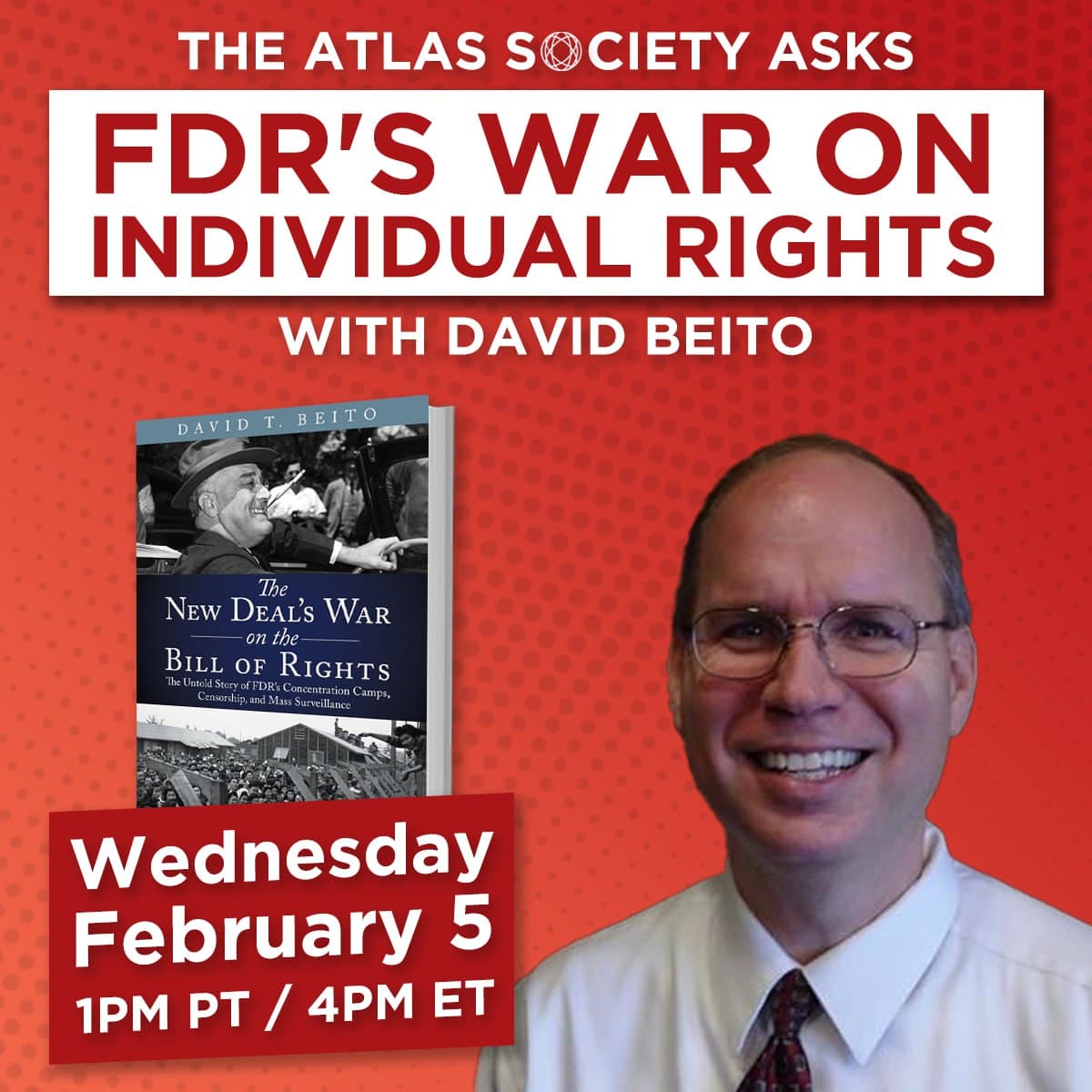 
                    FDR's War on Individual Rights with David T. Beito
                