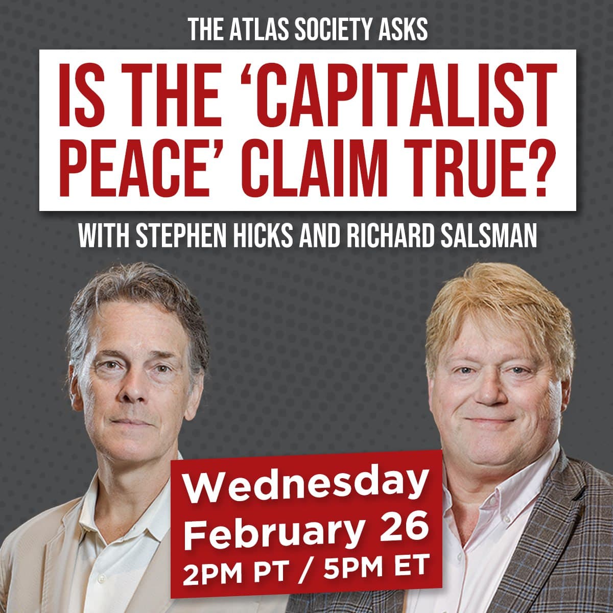 
                    Is the Capitalist Peace Claim True? With Hicks & Salsman
                