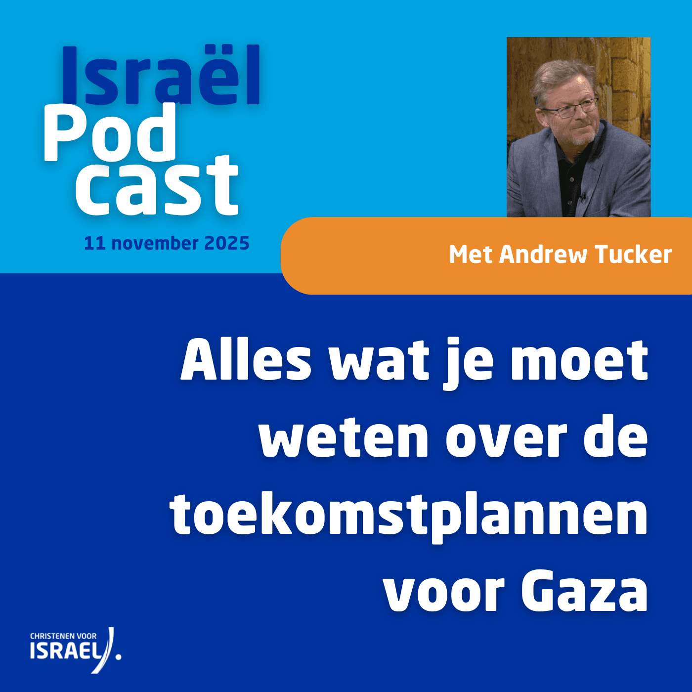 
                    Podcast 11 november • Alles wat je moet weten over de toekomstplannen voor Gaza
                