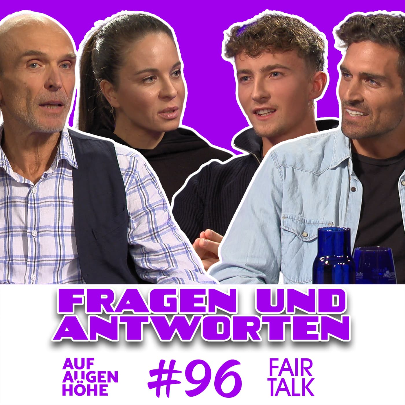 FRAGEN & ANTWORTEN zu LEBEN - JENSEITS DER NORM! Heinz Leppe, Nina Maleika, Elia Stein Chris Fader