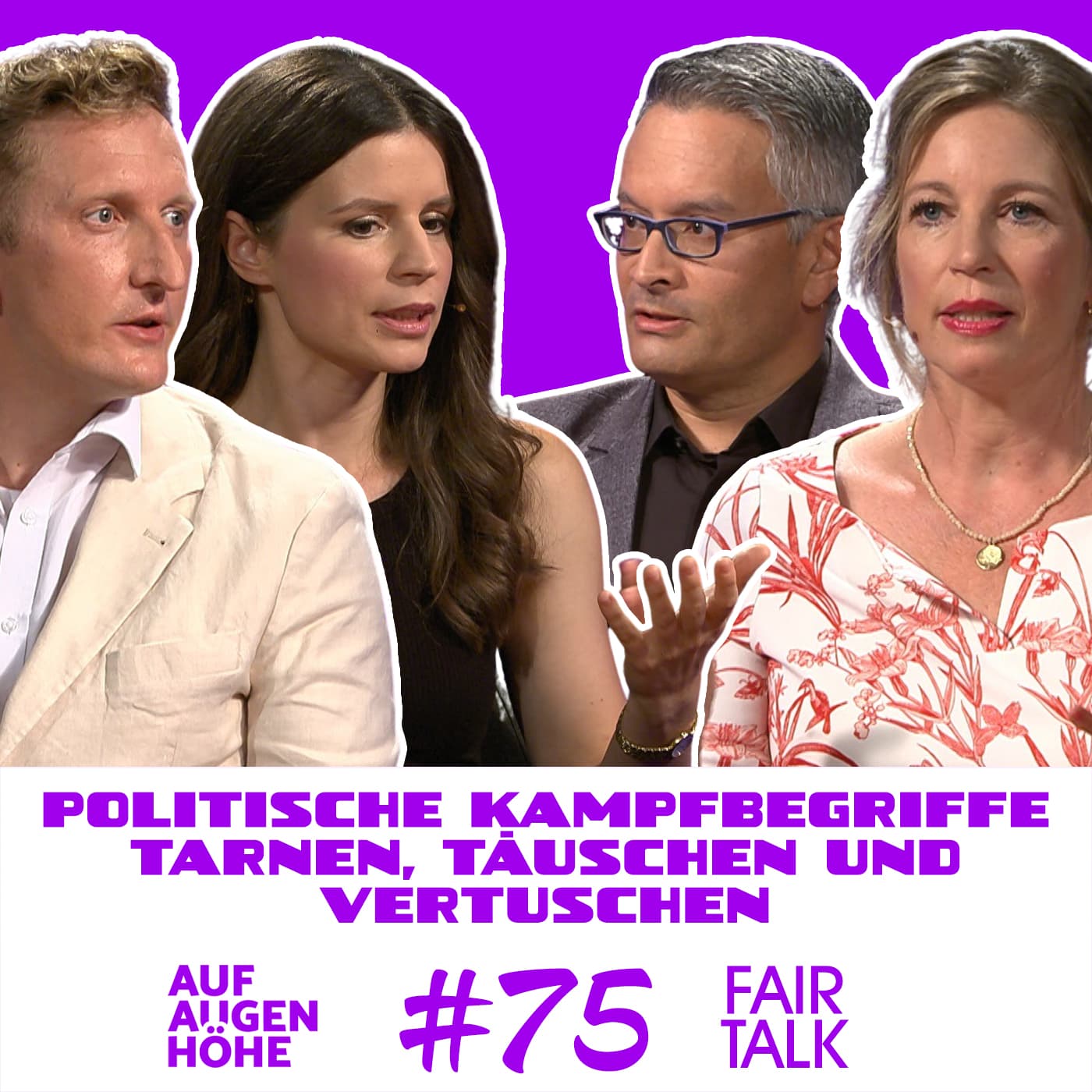POLITISCHE KAMPFBEGRIFFE mit Jasmin Kosubek, Silke Schröder, Peter Müller und Anselm Lenz