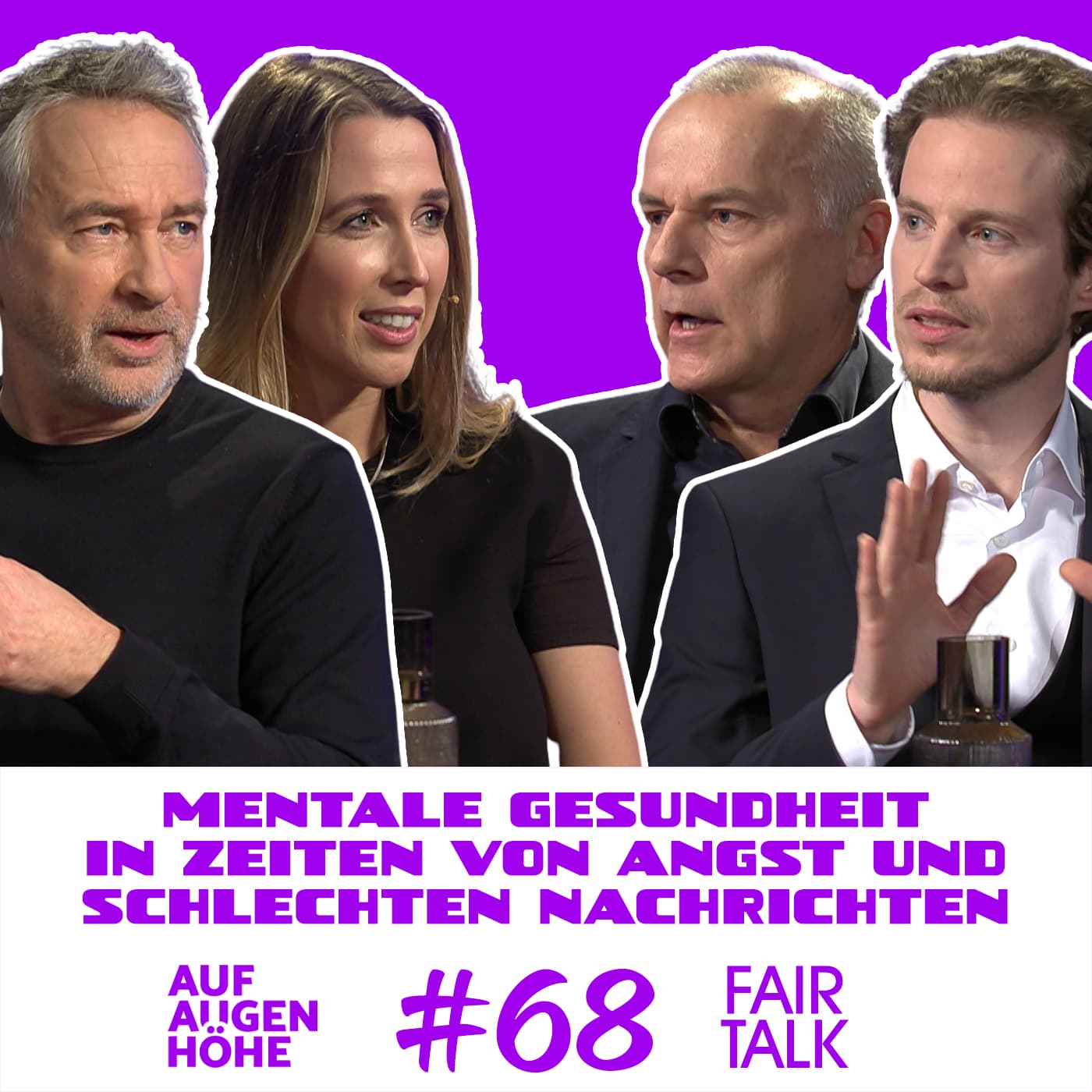 MENTALE GESUNDHEIT mit Michael Nehls, Sina Oberle, Christian Schubert und Jonas Tögel