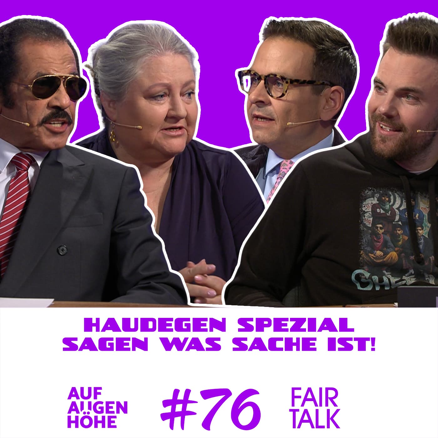 HAUDEGEN SPEZIAL mit Antje Hermenau, Gerald Grosz, Kalle Schwensen und Nikolai Binner