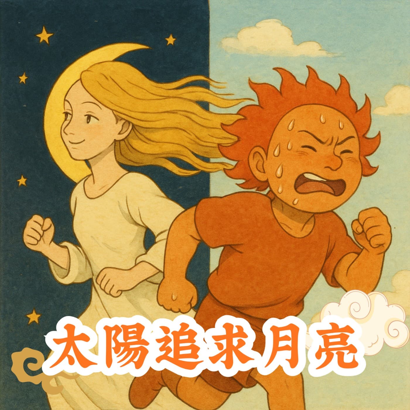 月亮物語系列 - ☀️ 太陽追求月亮(台灣傳奇)