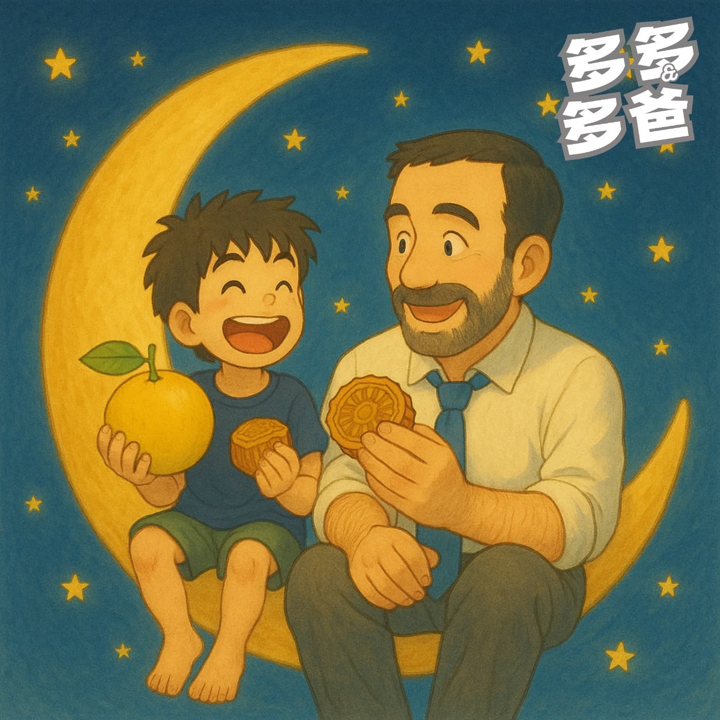 中秋快樂 🌕 返鄉專車 - 多多與多爸 51~65集