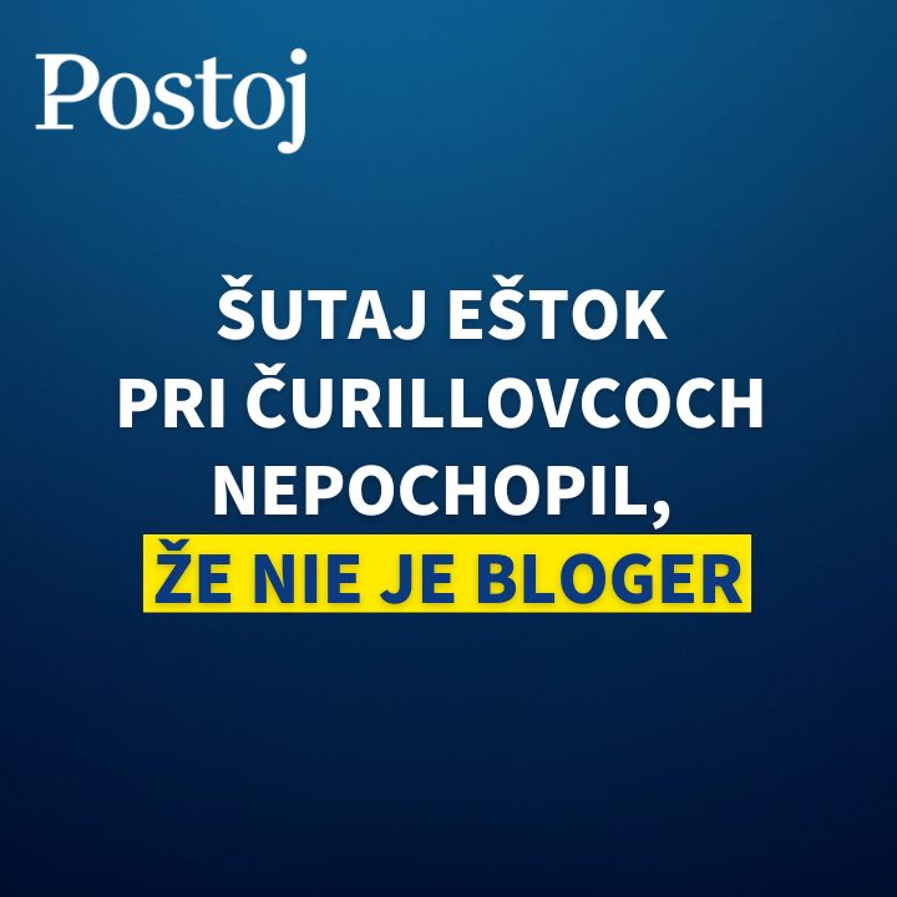 Prirovnať študenta z Popradu k Cintulovi je nehorázne, no mal by dostať poznámku (Debata v redakcii)