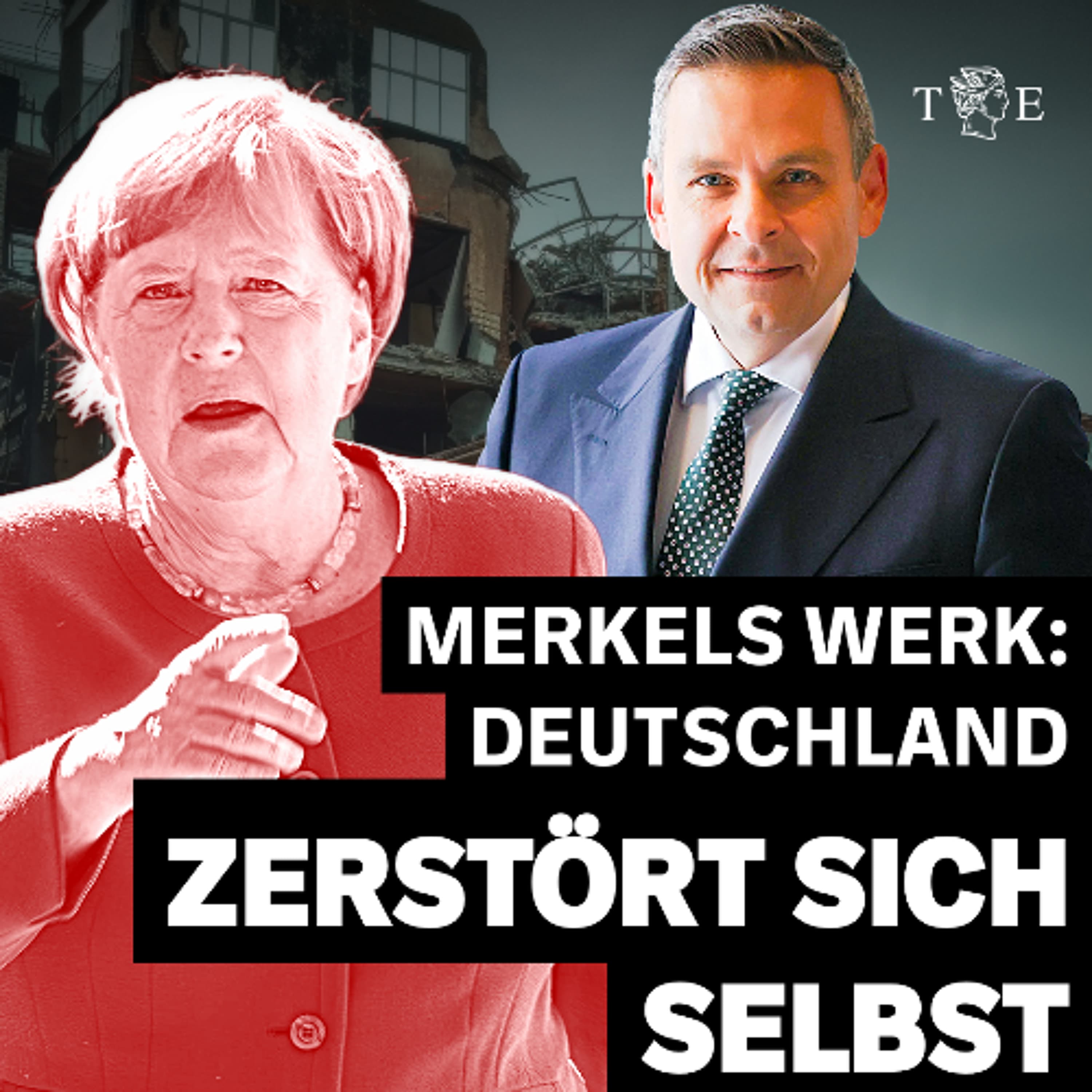 Angela Merkels Werk ist die Zerstörung Deutschlands und das Ende Europas, findet Gerald Grosz