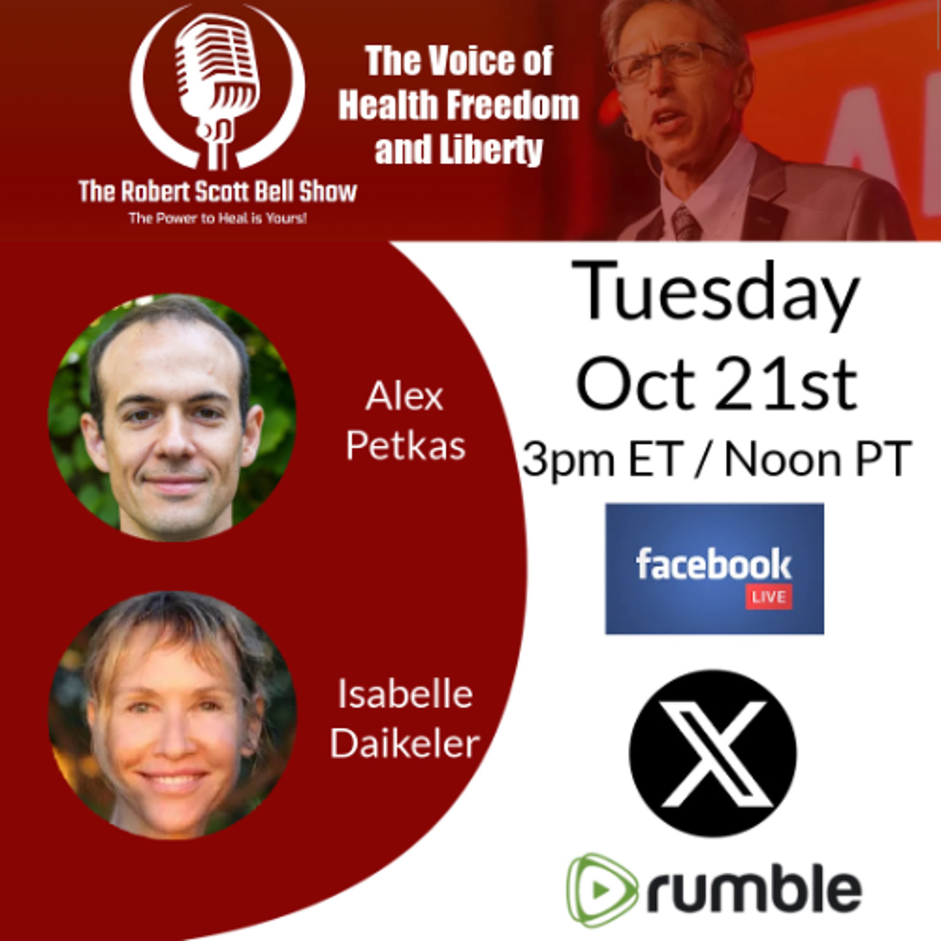 CDC Takes on Aluminum, Alex Petkas, Cost of Glory, Paraffinum, Isabelle Daikeler, Sound and Light Therapy - The RSB Show 10-21-25