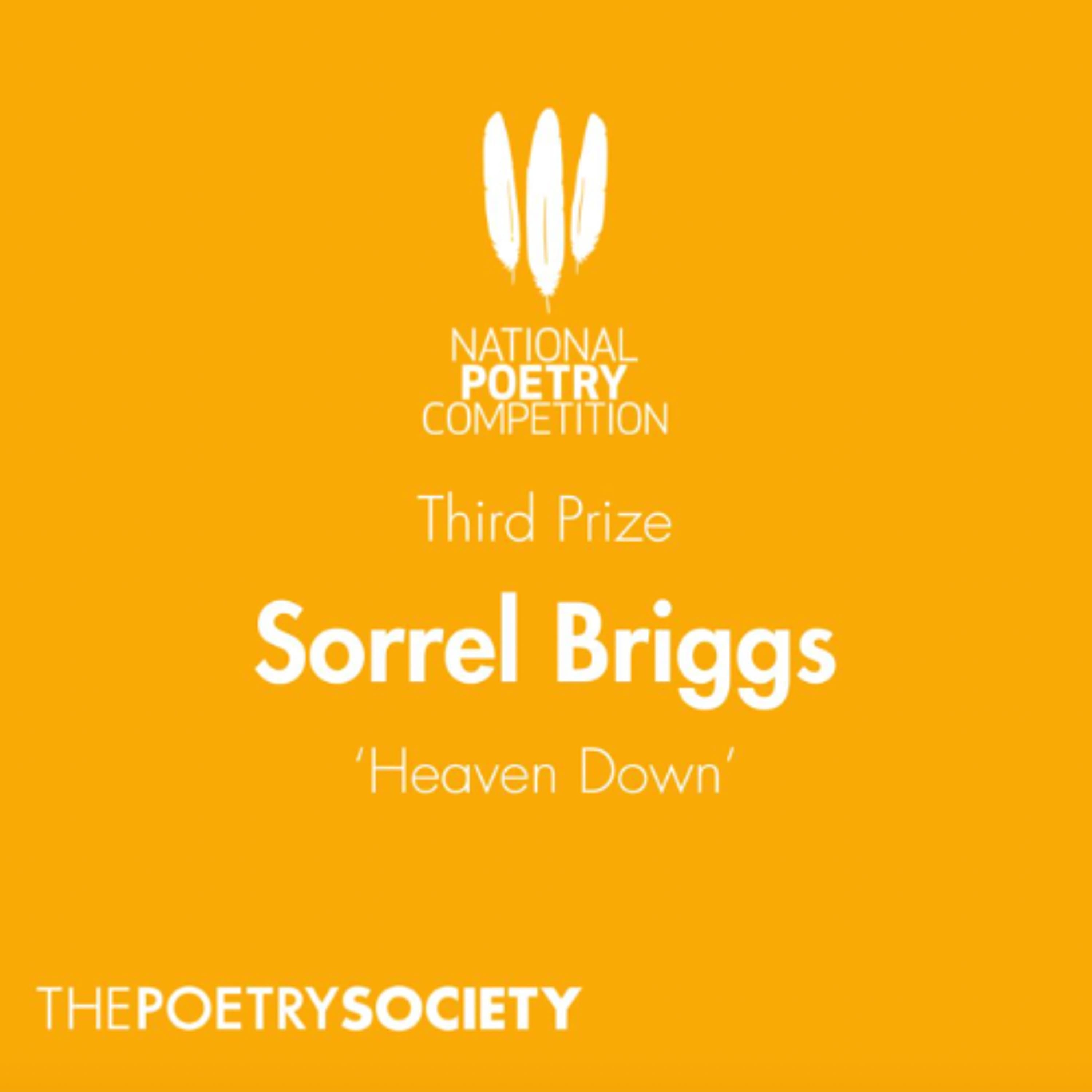 Sorrel Briggs reads 'Heaven Down' | National Poetry Competition 2024