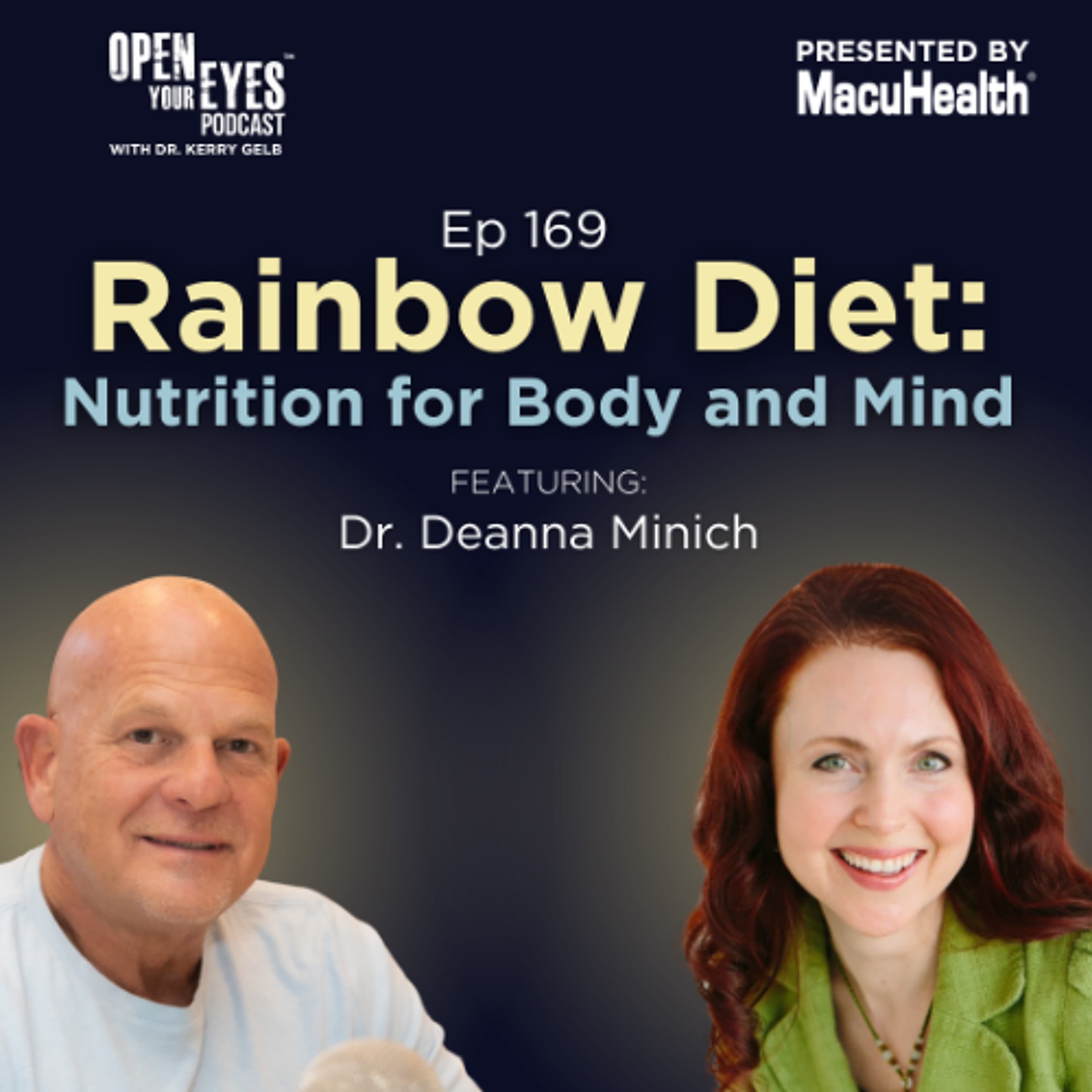 Ep. 169 - Rainbow Diet: Nutrition for Body and Mind - Dr. Deanna Minich