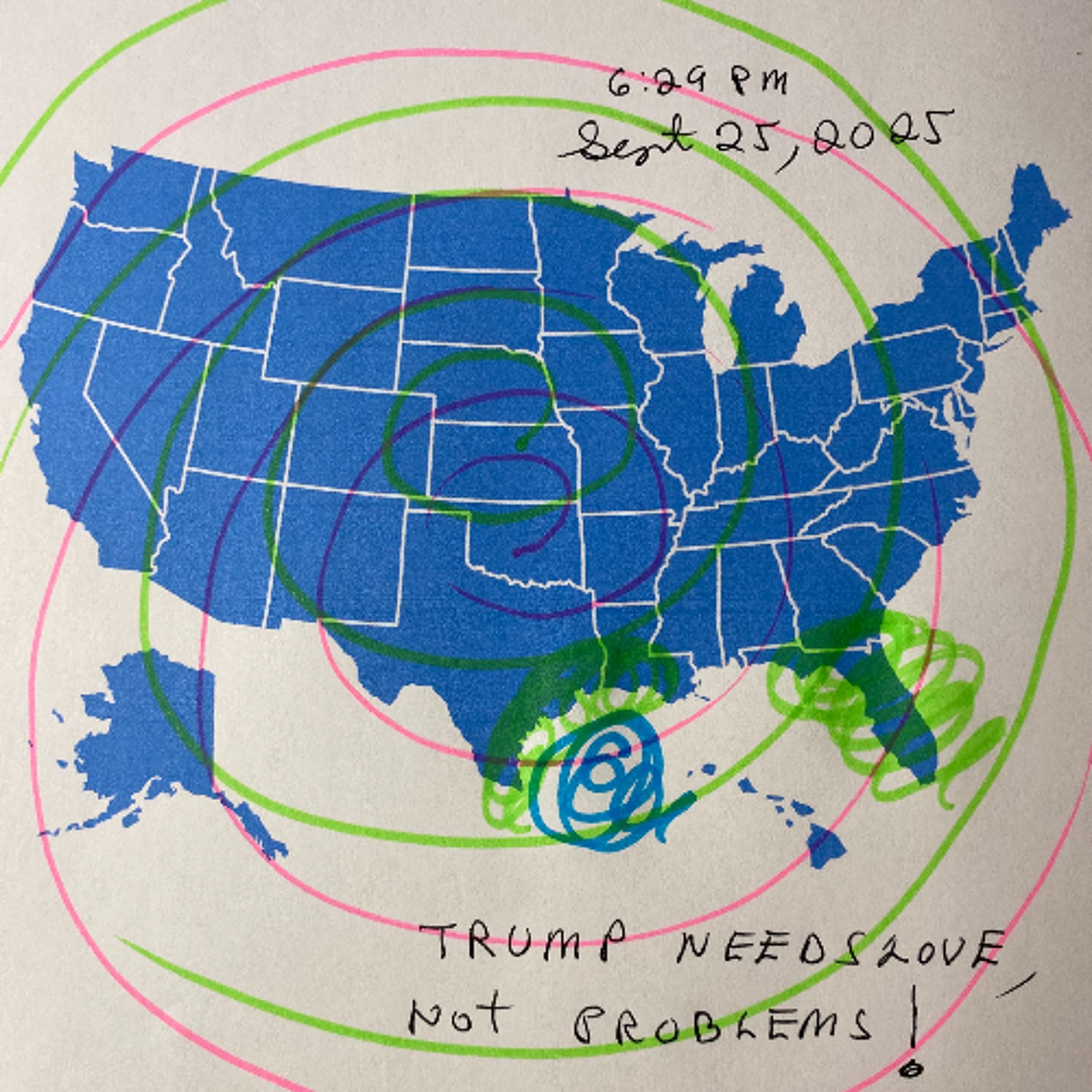 US, VENEZUELA MAPS: CATASTROPHES OR VIOLENCE? - SEPT. 25, 2025