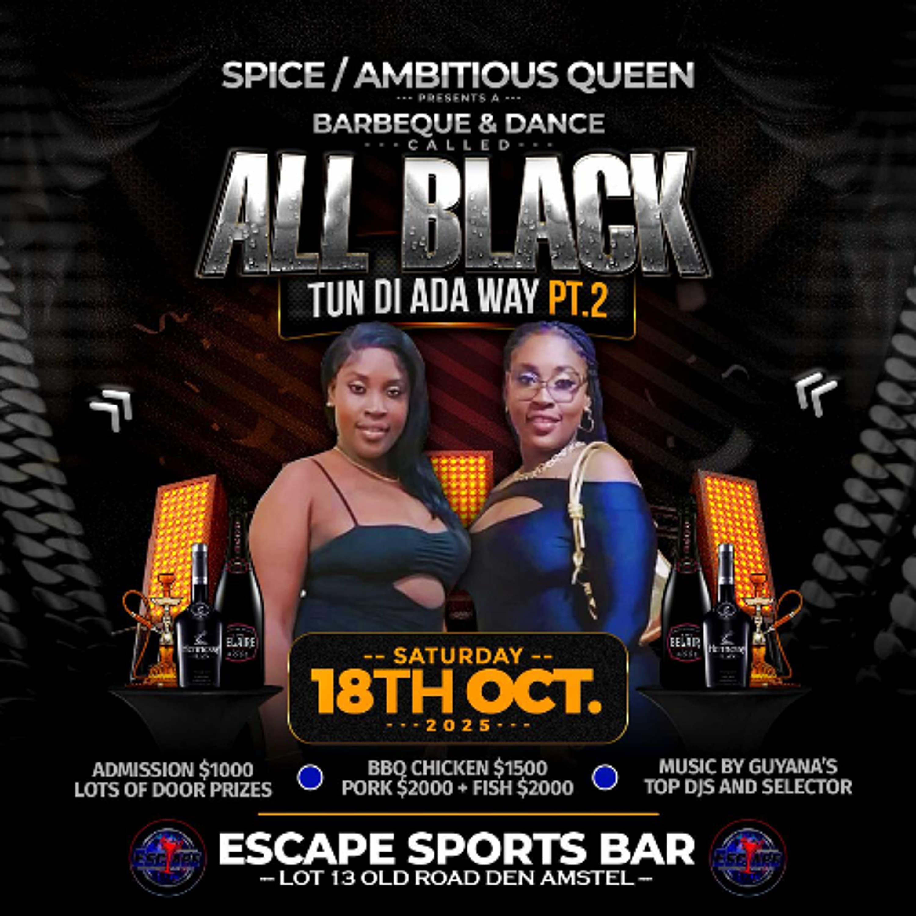 TUN DE OTHER WAY ALL BLACK PROMO UPDATE  BY ONE VOICE FAMILY