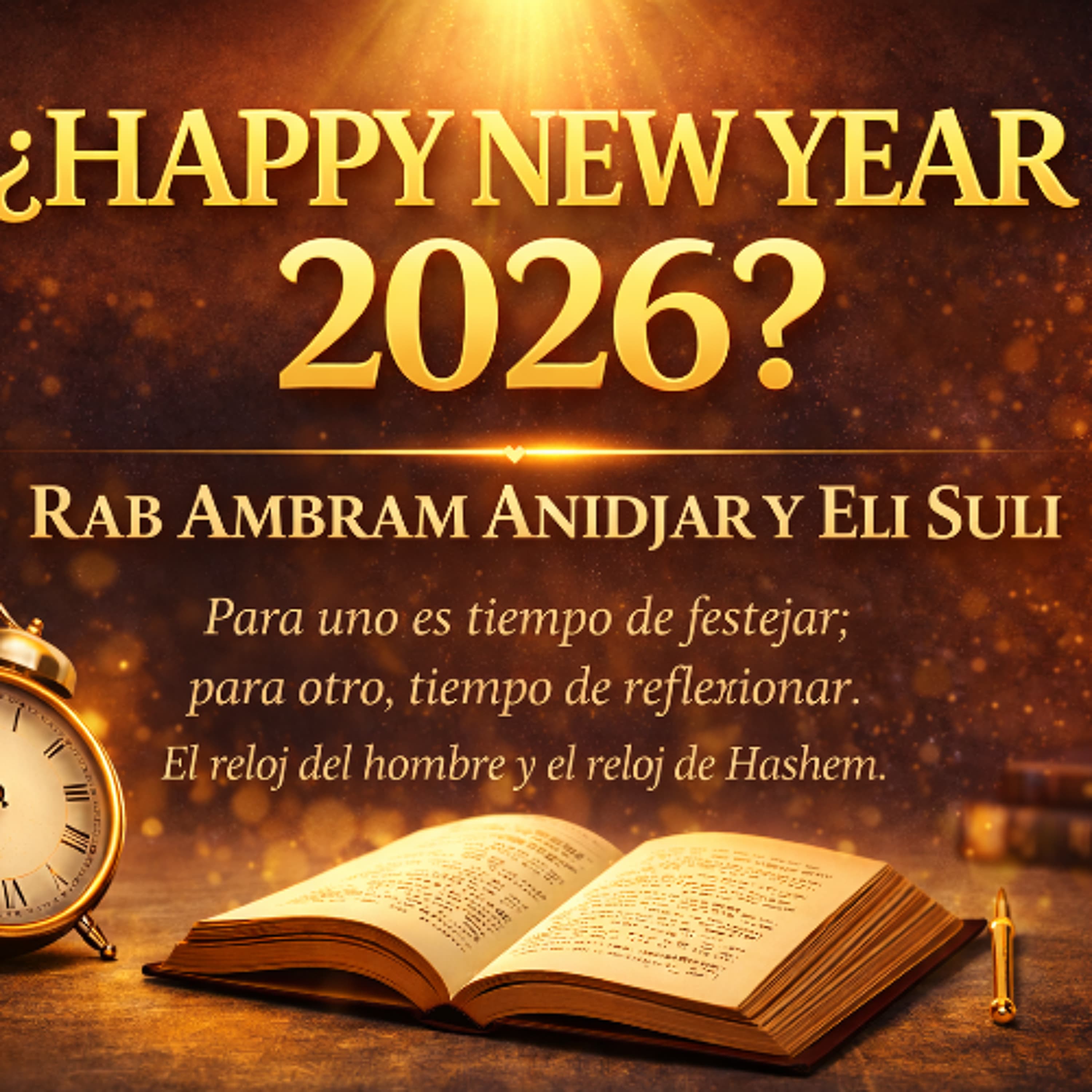 ¿HAPPY NEW YEAR 2026?
