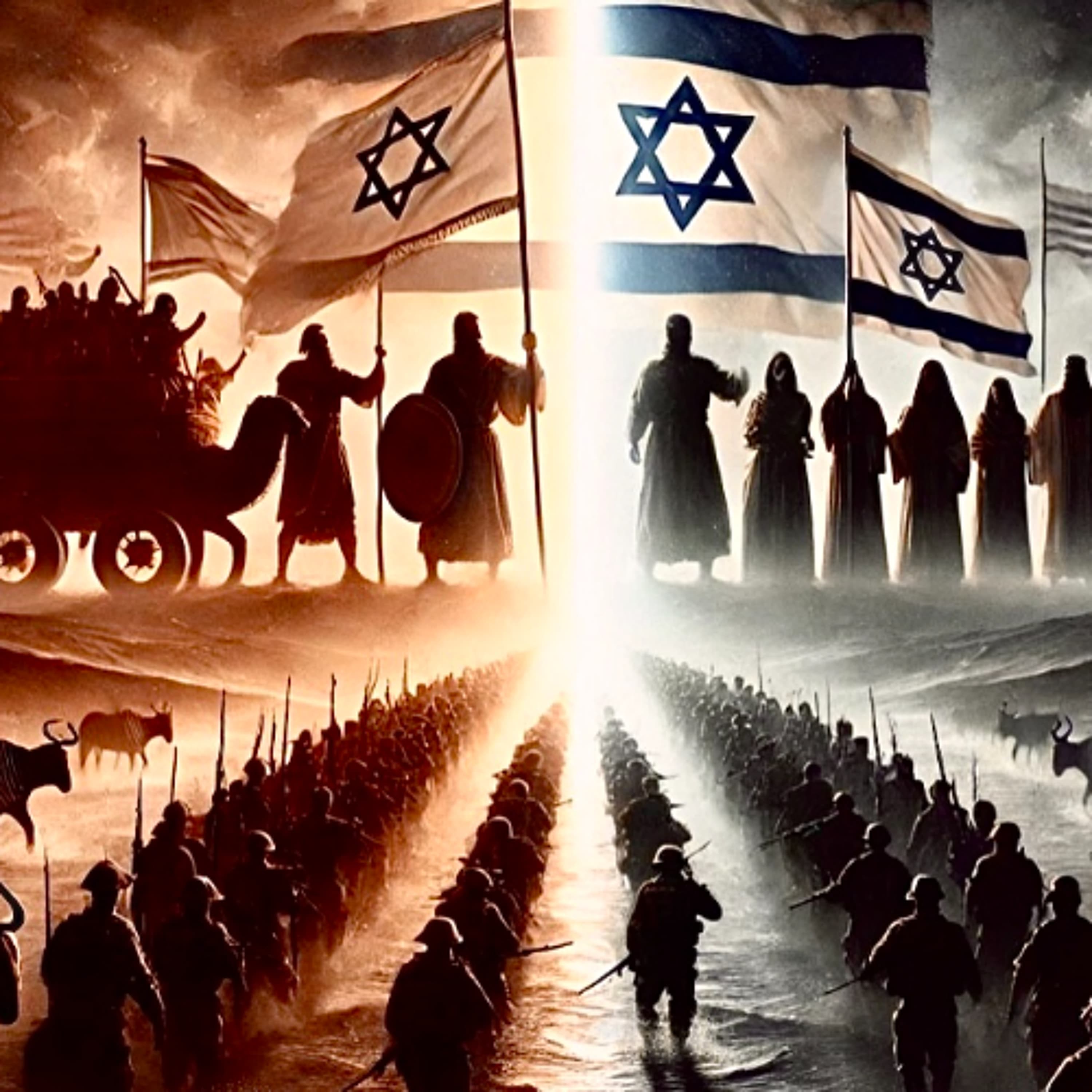 DE LA MUERTE DE YEHOSHUA AL DESPERTAR DEL 7 DE OCTUBRE, Cuando israel esta unido es invencible