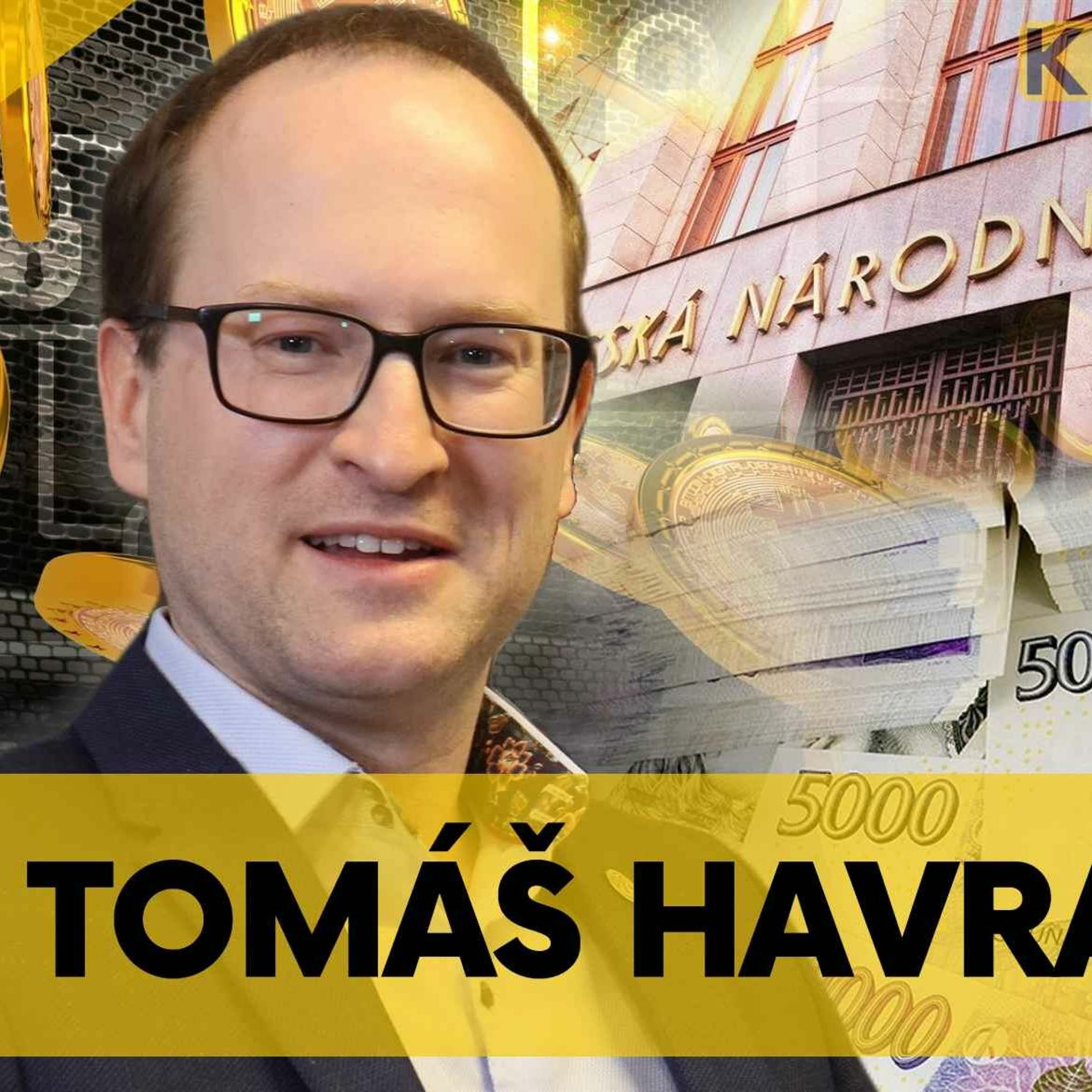 Ideální inflace je nulová. ČNB může v budoucnu nakupovat bitcoin do rezerv, říká Tomáš Havránek